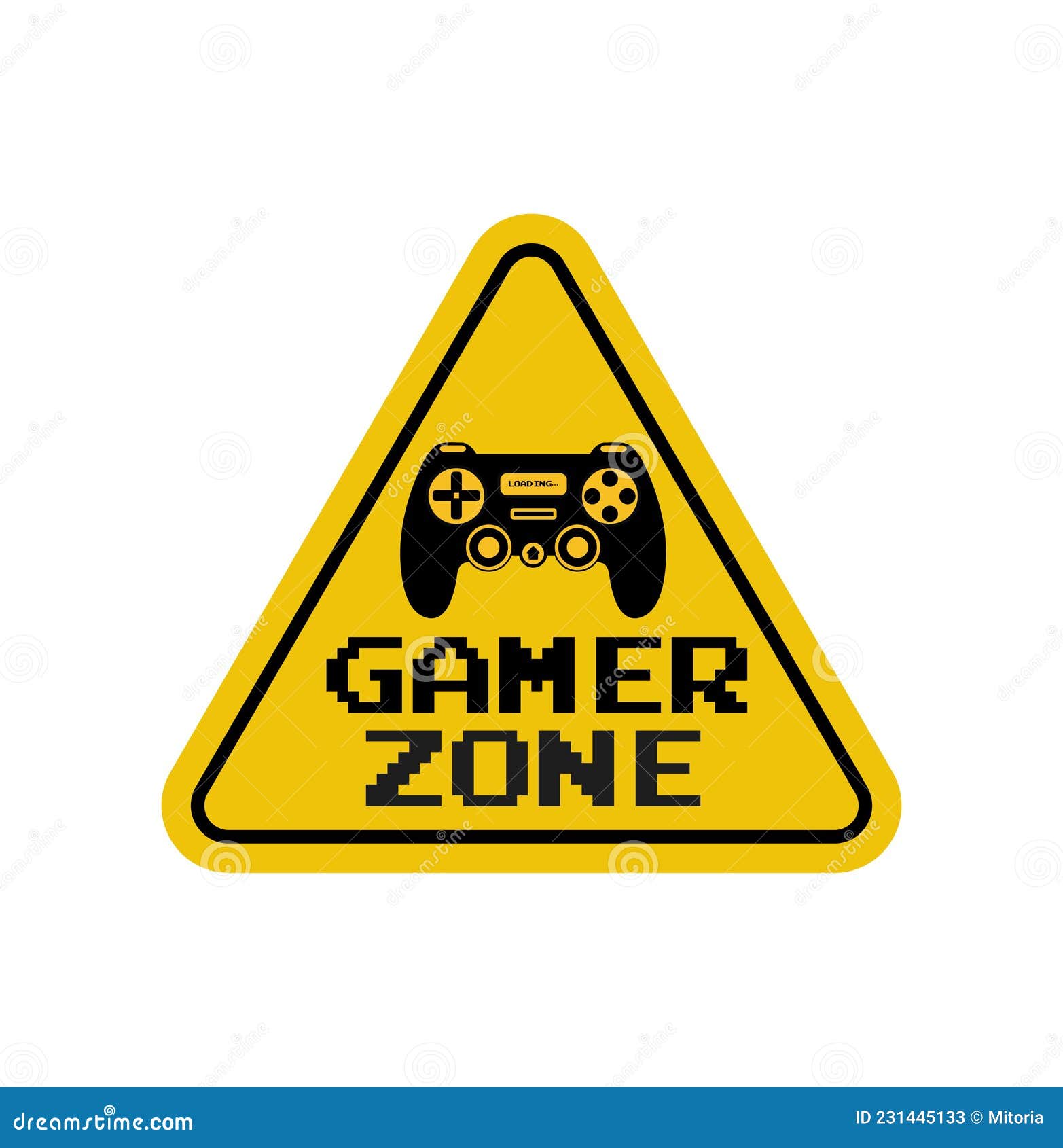 Games gaming gamer logo' Sticker