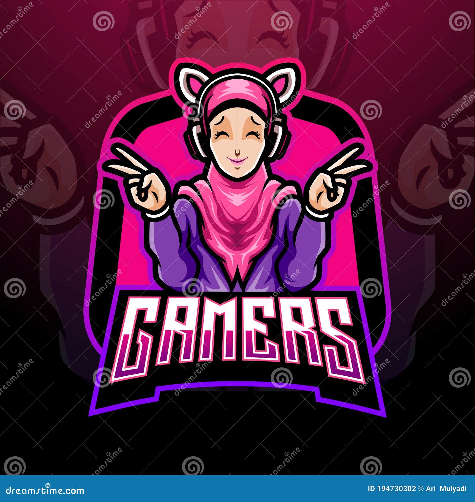 Girl Esport Stock Illustrations 295 Girl Esport Stock Illustrations Vectors Clipart Dreamstime