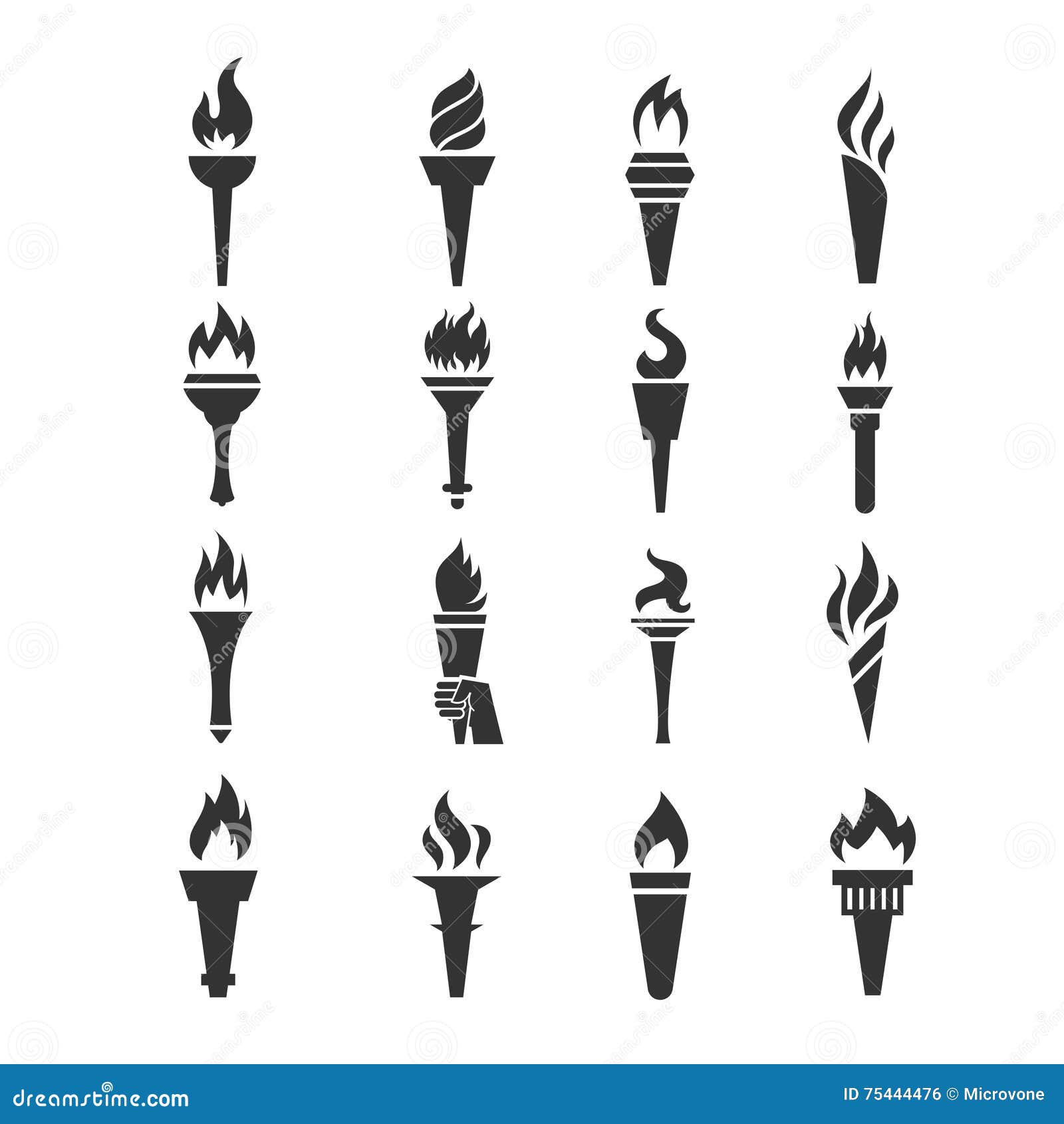 vector clipart torch - photo #20
