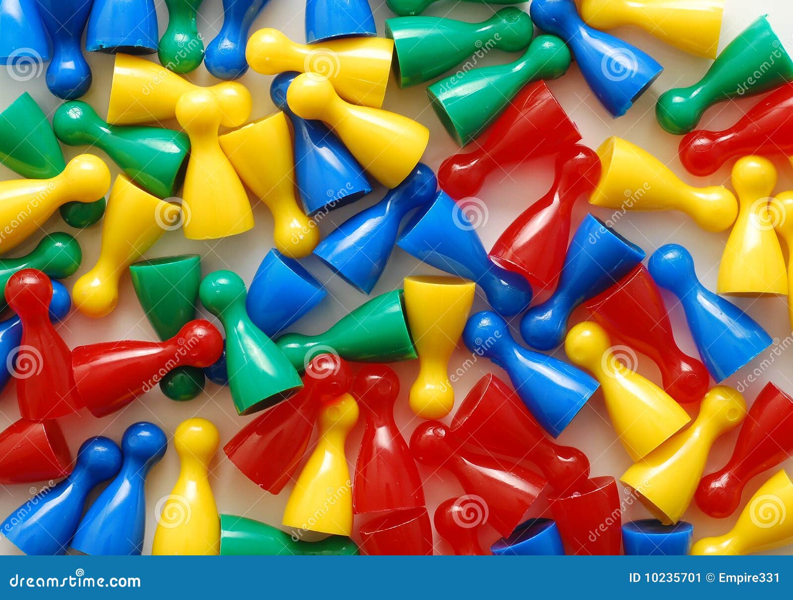 Gaming pieces stock image. Image of abstract, white, child 10235701