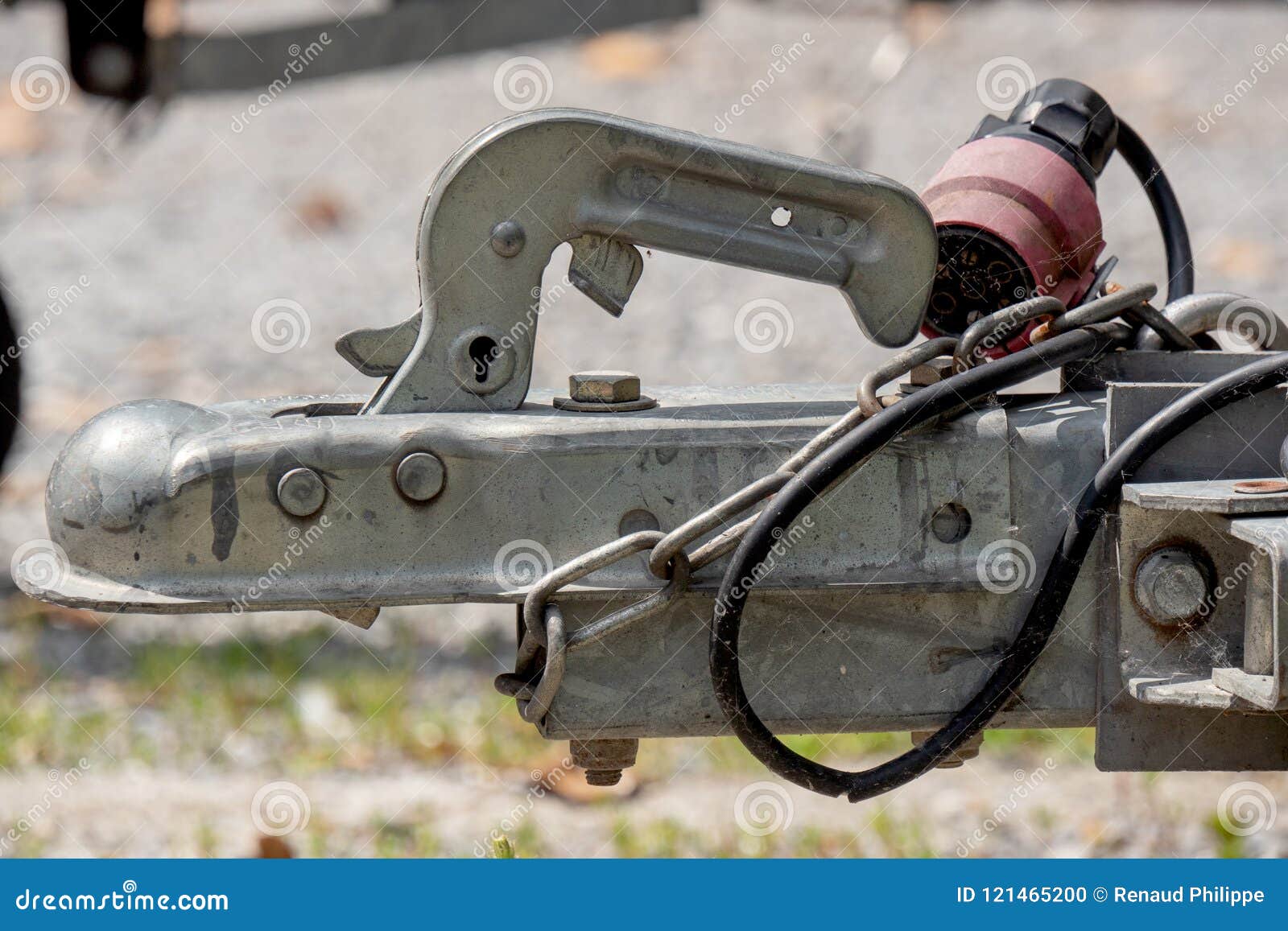 Gancho Del Remolque Del Primer Para Los Barcos U Otro Foto de archivo