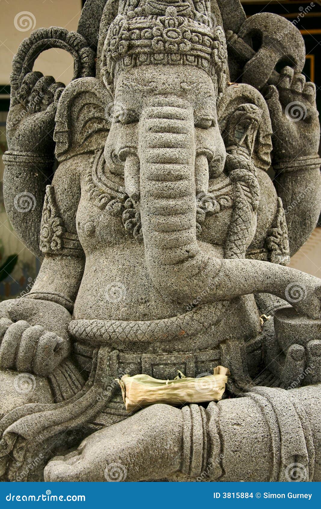Ganesh Elephant Headed God Statue Stock Images - Image: 3815884
