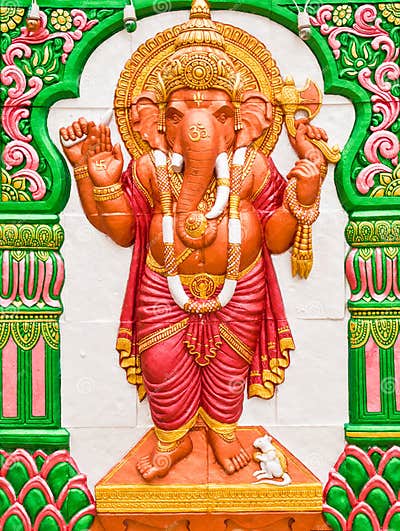 Ganesh standing stock image. Image of depiction, elephant - 20371053