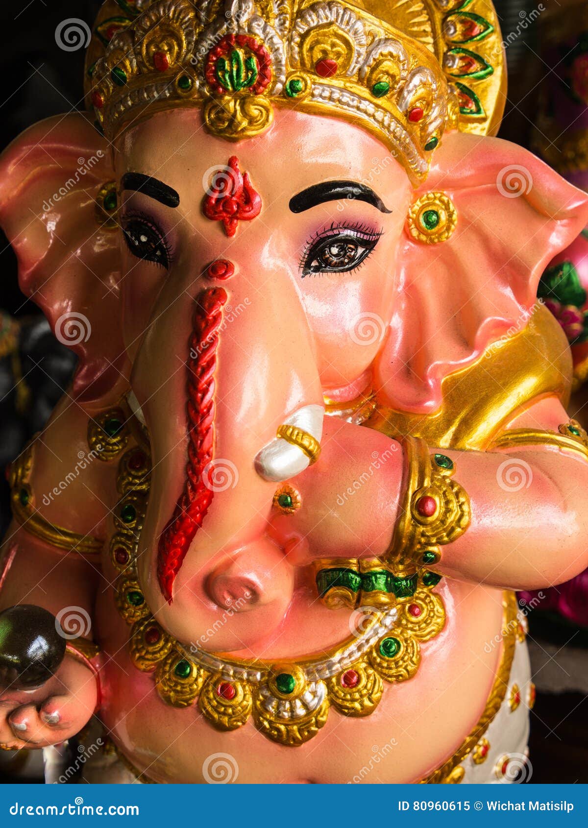 Ganesh Statues in Different Postures Stock Image - Image of animal ...