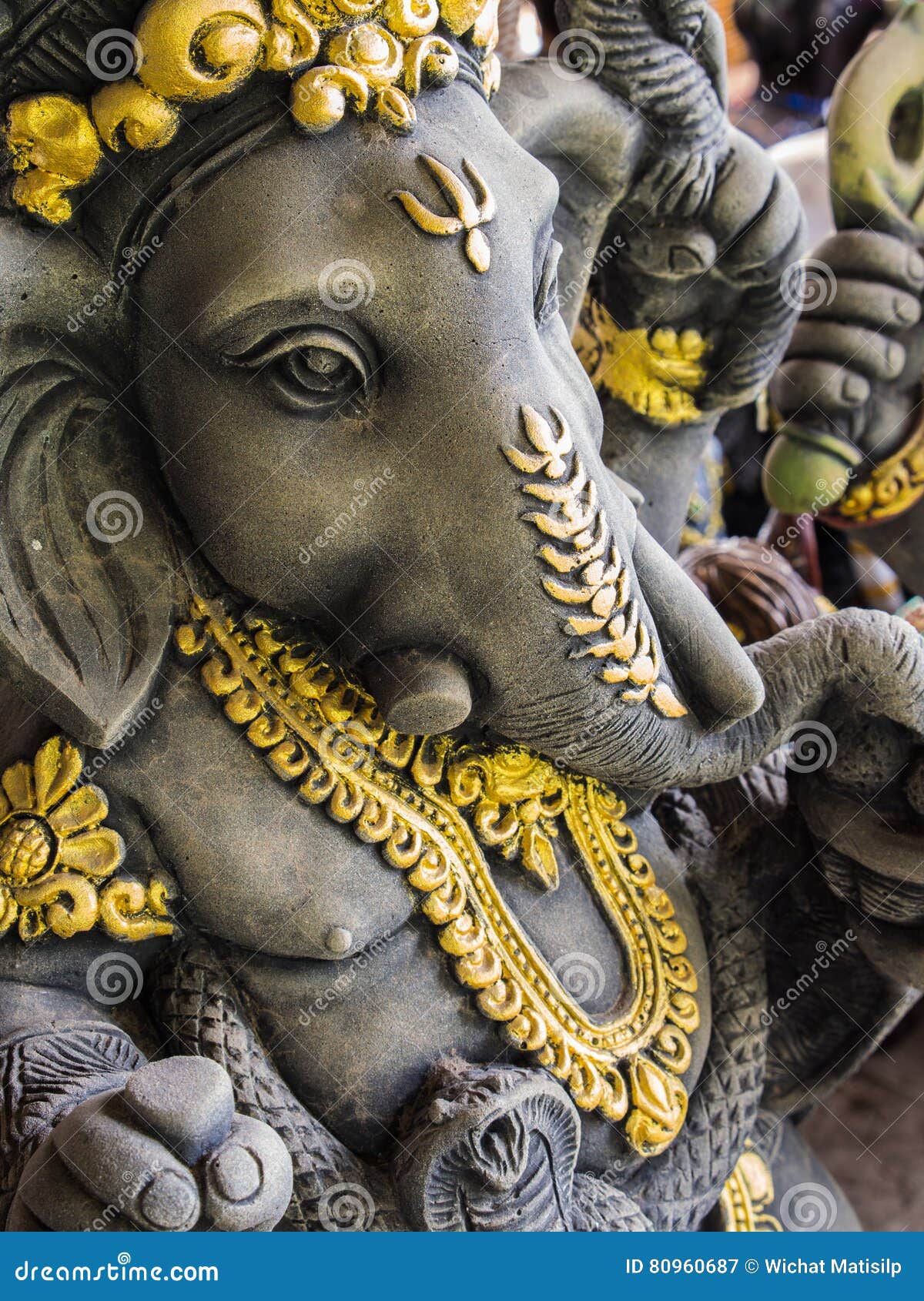Ganesh Statues in Different Postures Stock Image - Image of ...
