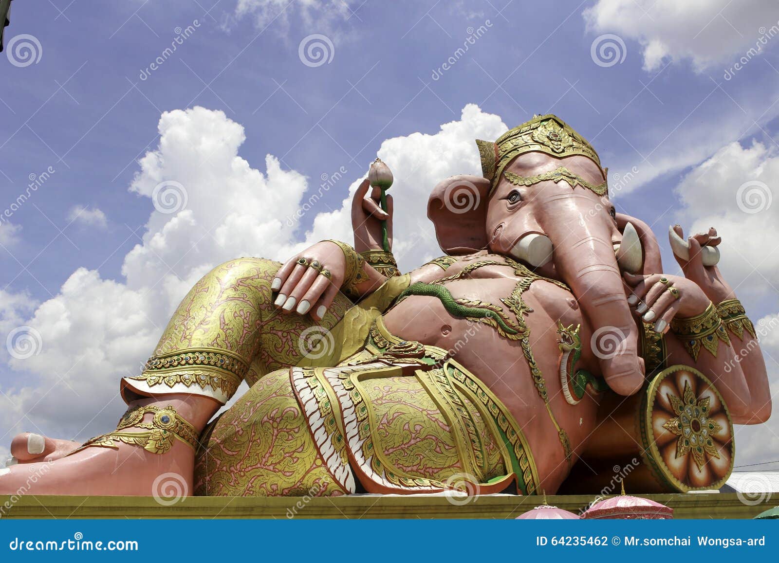 Ganesh Vinayagar Sandstone Sculpture Stock Photo - Image of idol ...