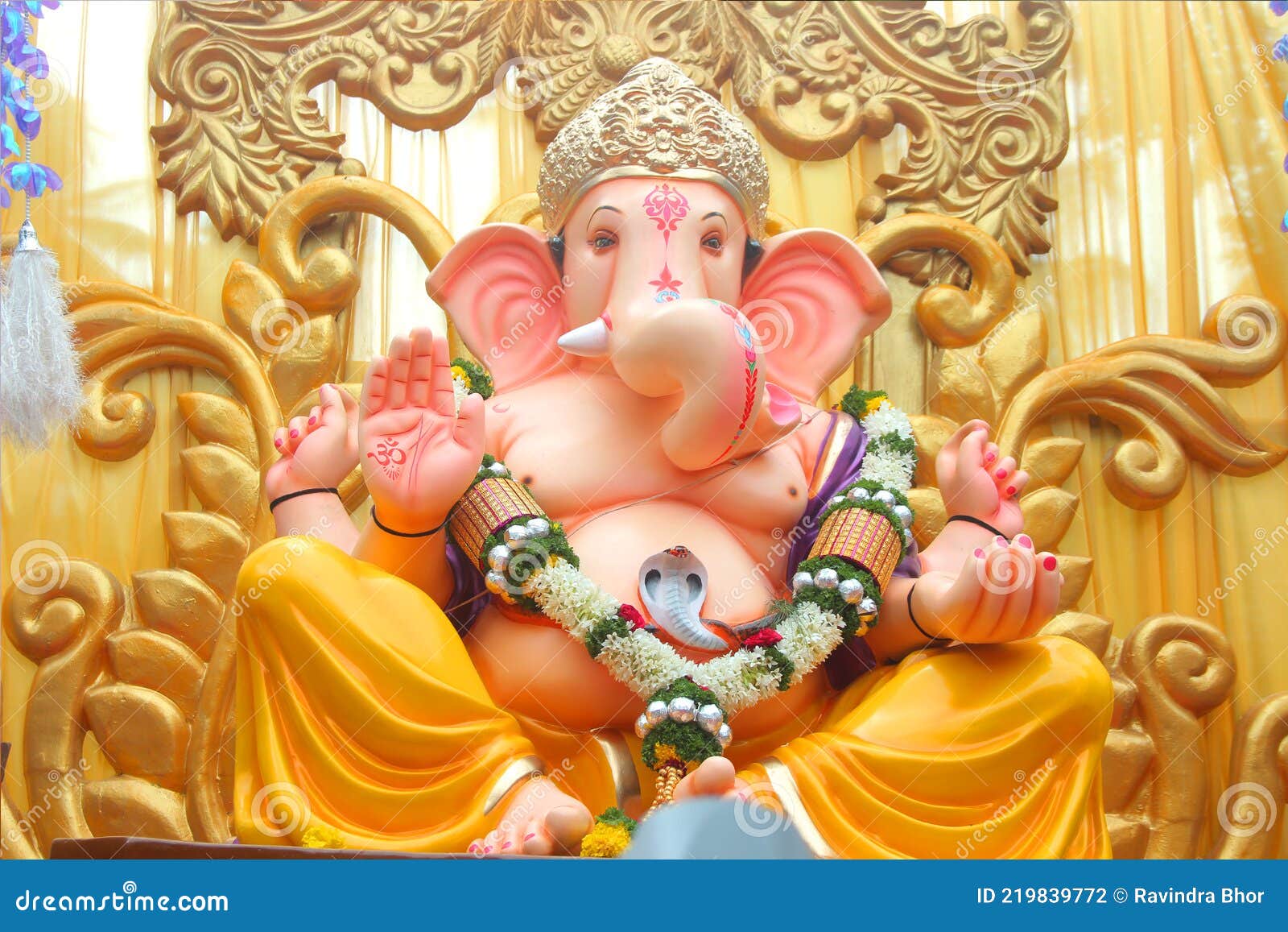 Ganesha Festival, Lord Ganesha in Pune City - Image 2021 Stock Photo ...