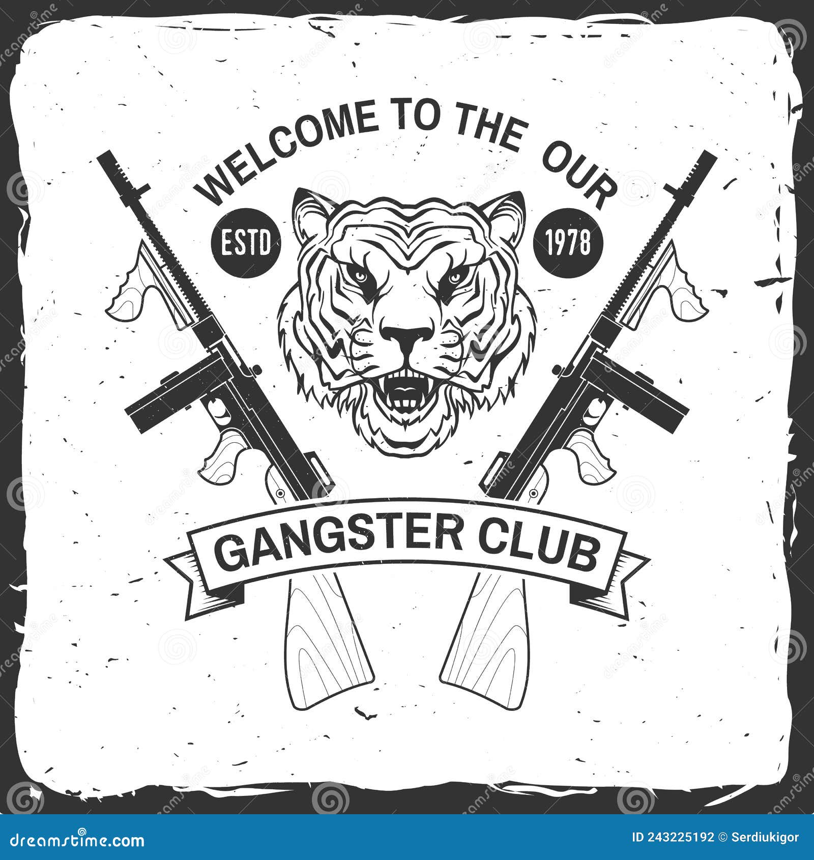 GANGSTER' Sticker