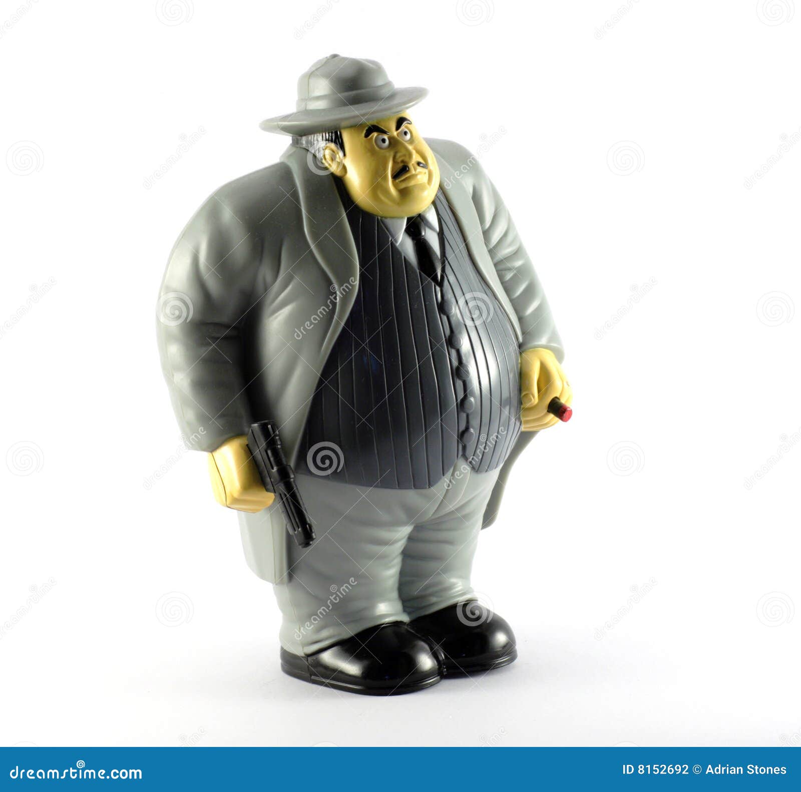 Gangster figure stock photo. Image of killer, criminal 8152692