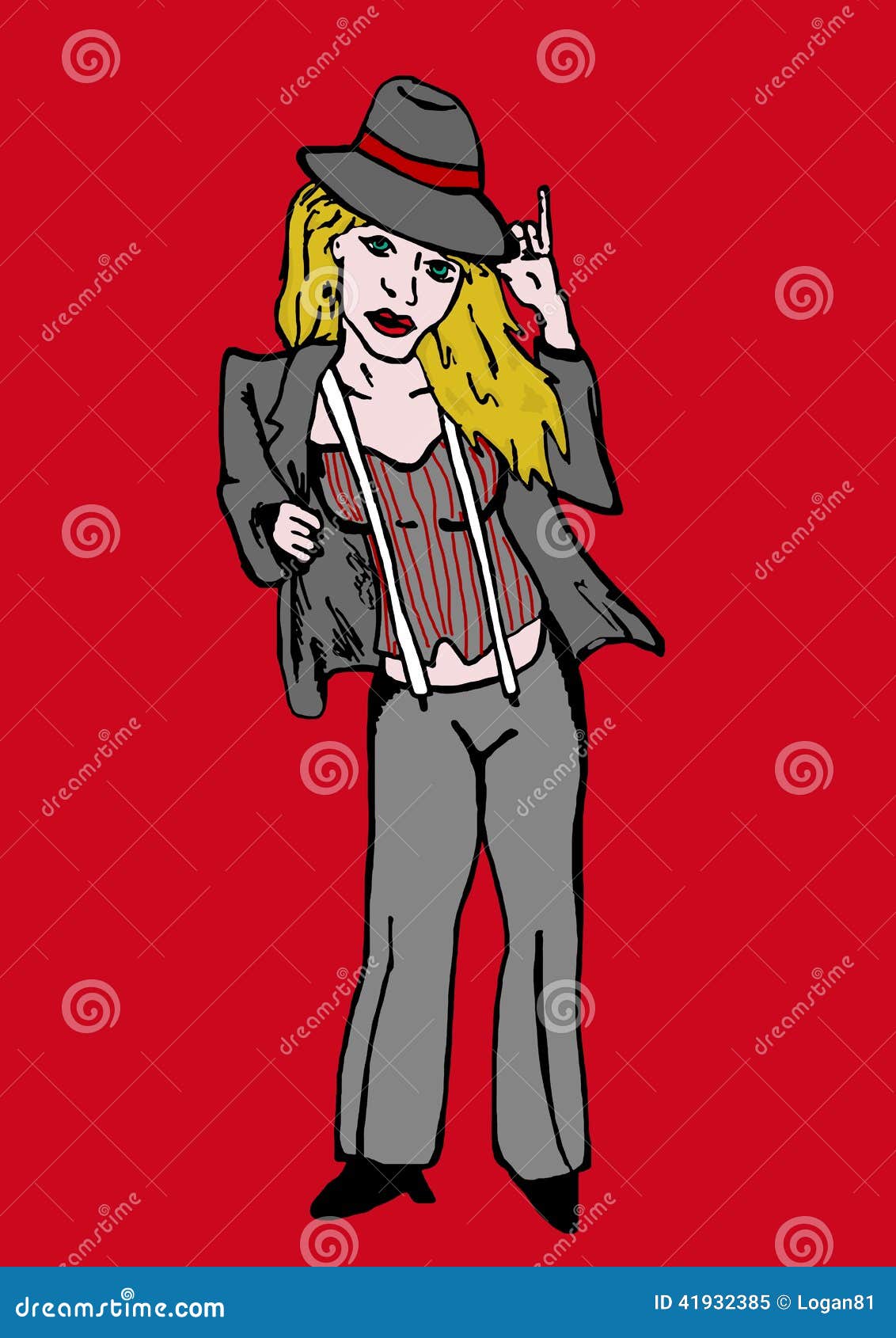 Gangster Girl Cartoons, Illustrations & Vector Stock Images - 246 ...