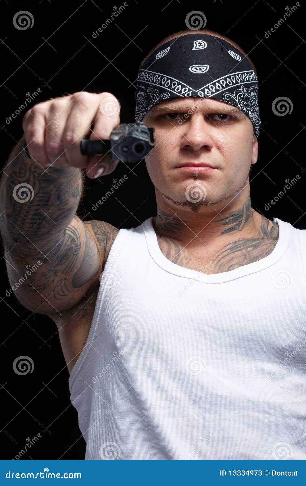 Gangster With Gun Stock Photos Image: 13334973 Gangster With Gun Stock Photos Image: 13334973