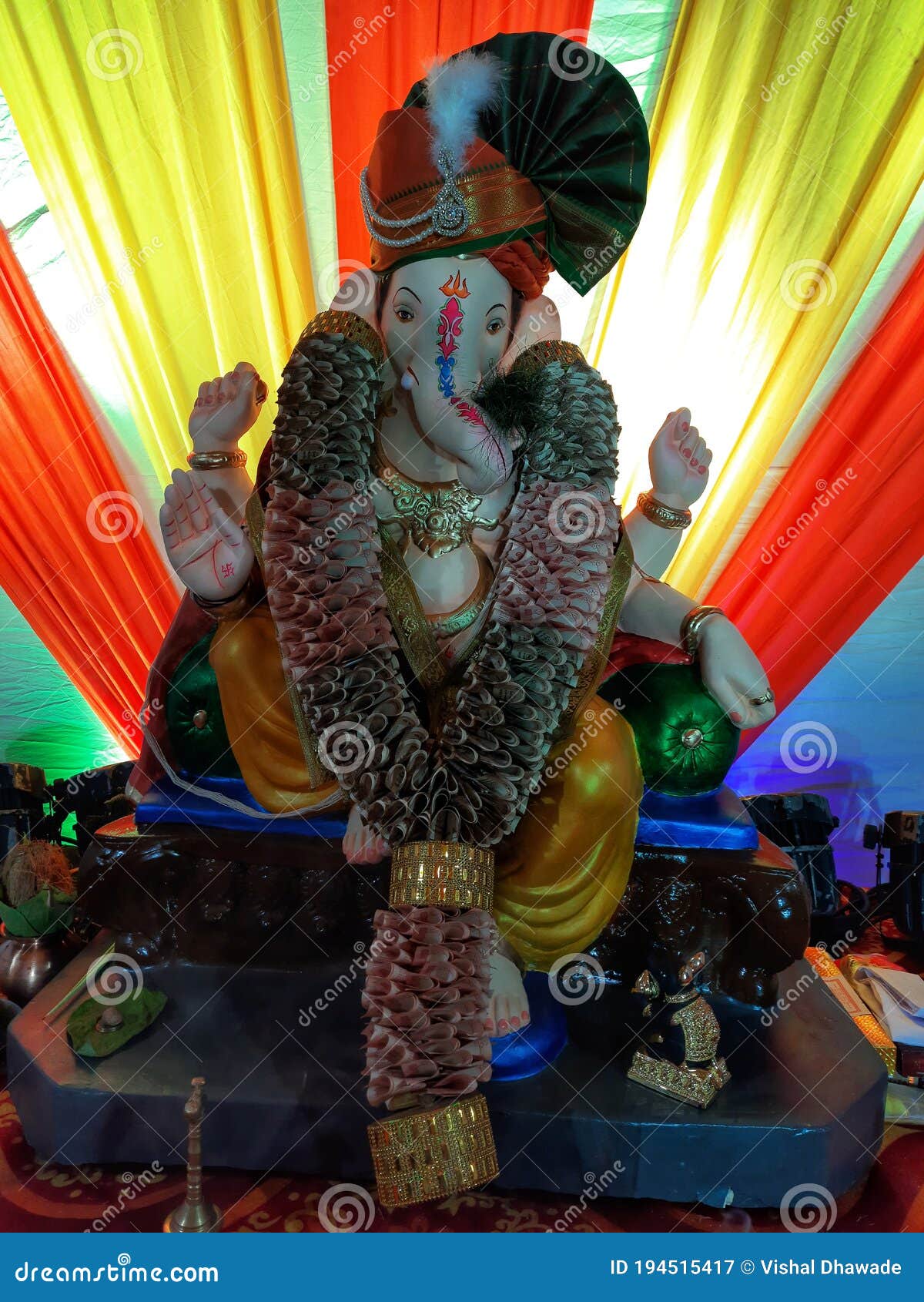 The Attractive Sculpture of Lord Ganesha Ganpatifestival2020 ...