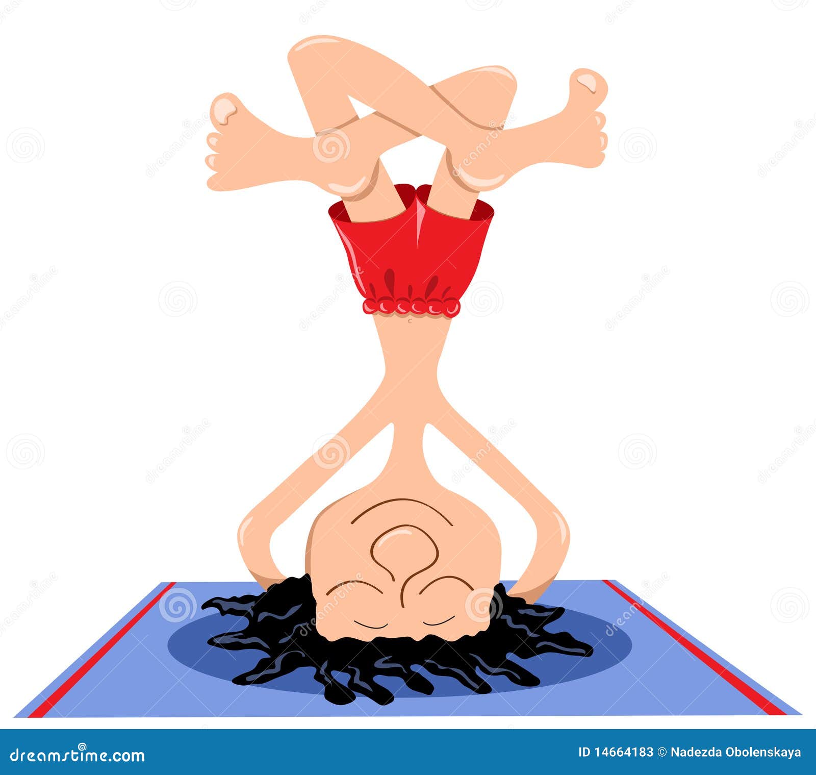 Garcon De Yoga Illustration De Vecteur Illustration Du Comique Garcon De Yoga Illustration De Vecteur Illustration Du Comique