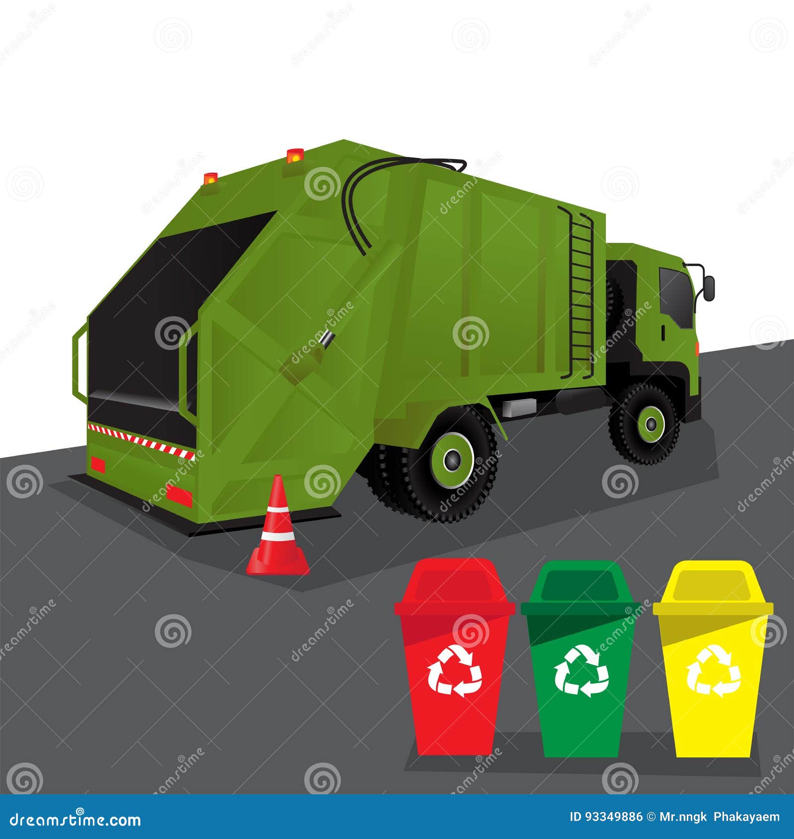 garbage truck cartoon garbage truck cartoon