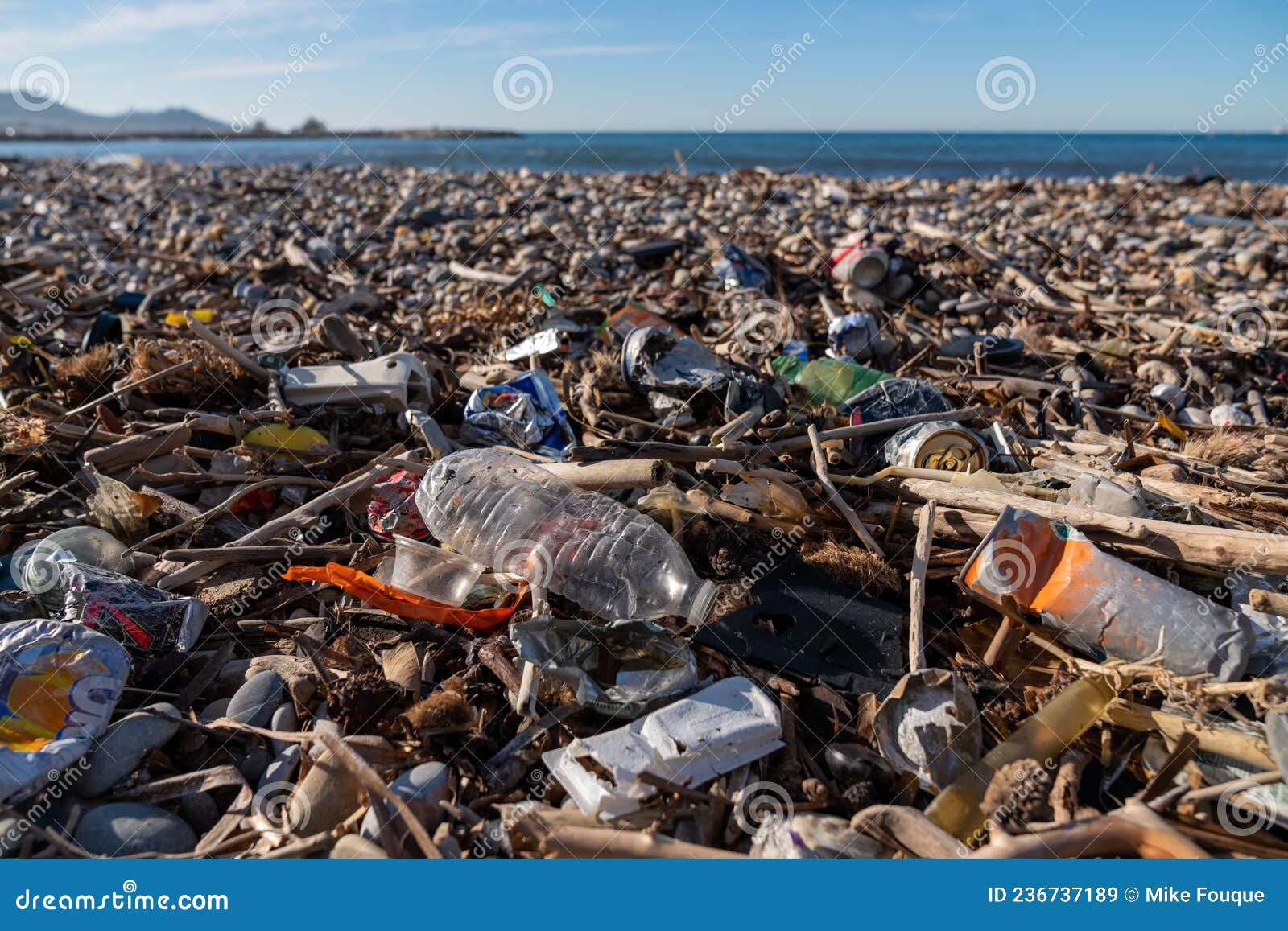 Garbage And Waste On The Beach Stock Image Image Of Scrap Ecology