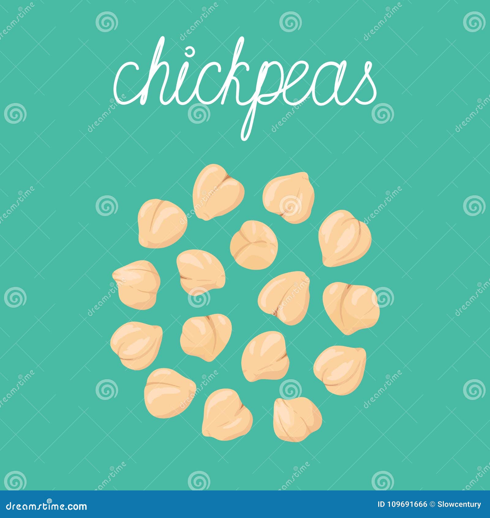 Garbanzos Ilustraciones Stock, Vectores, Y Clipart (457 Ilustraciones