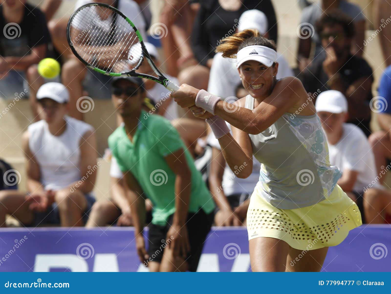 Garbine Muguruza Top Tennis Player Playing in the Mallorca Open