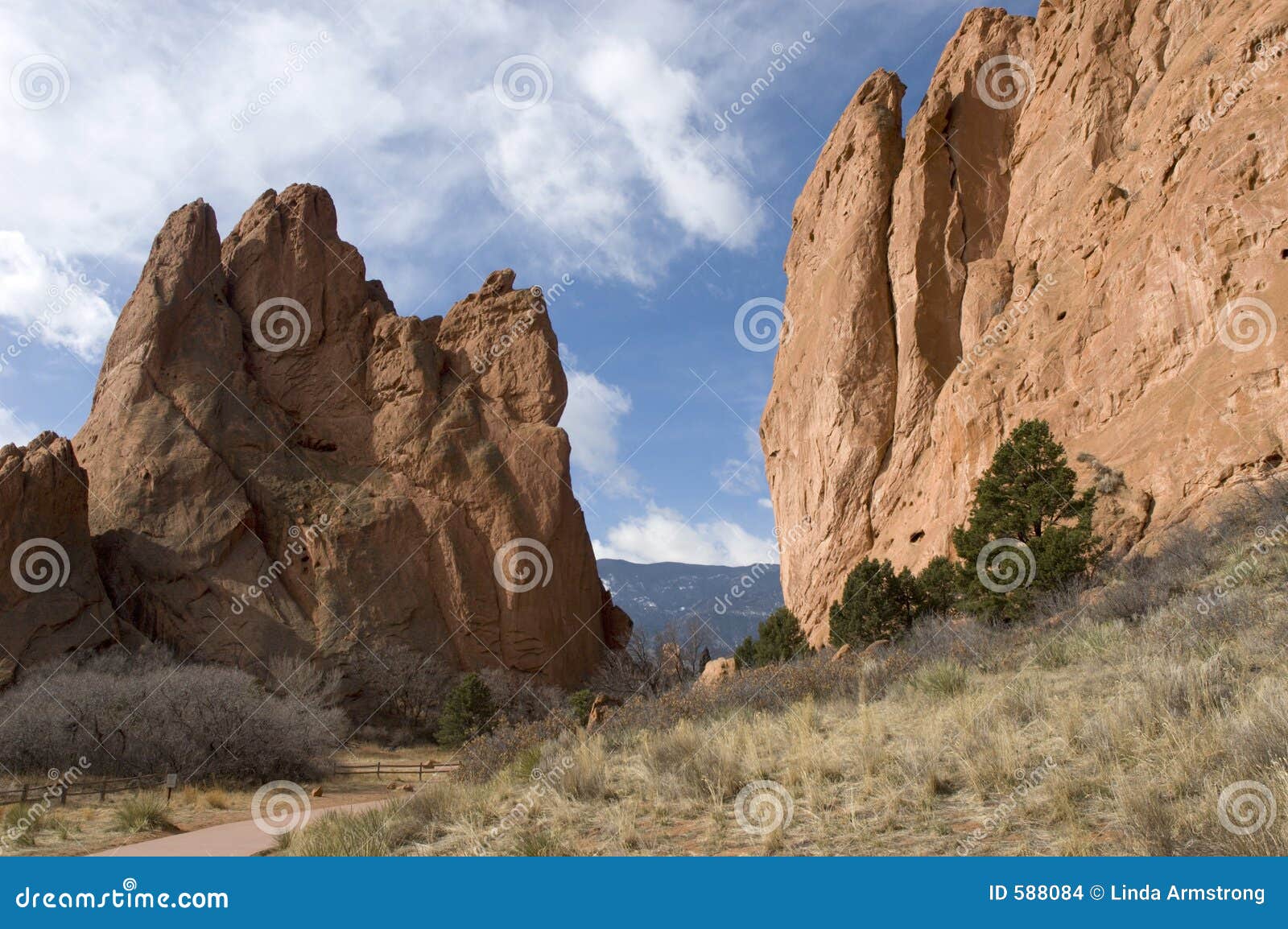 Garden of the Gods stock photo. Image of dramatic, garden - 588084