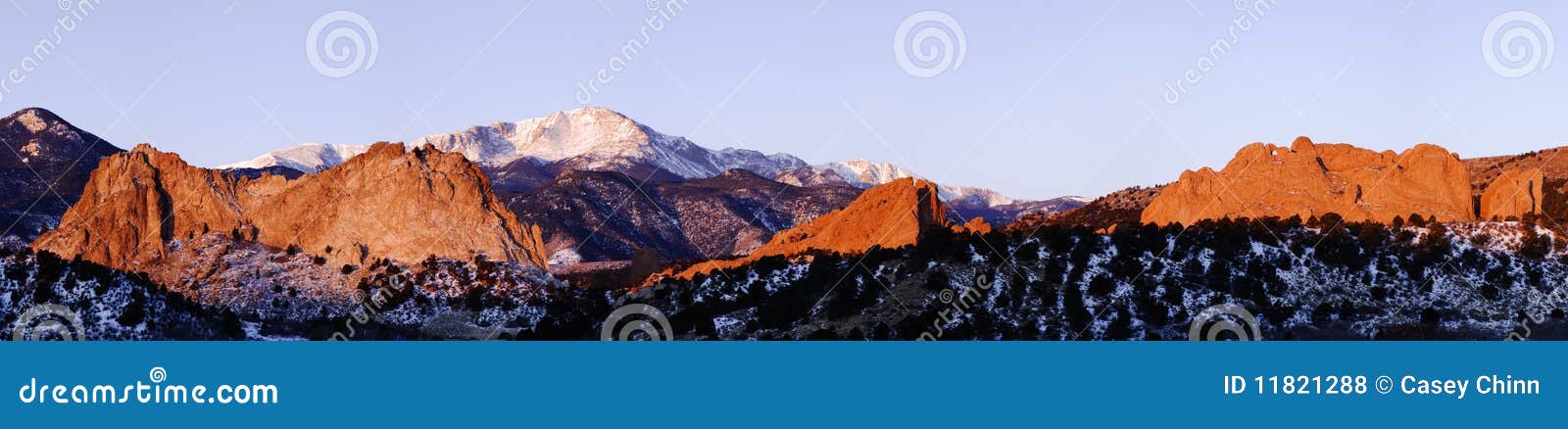 garden of the gods and pikes peak