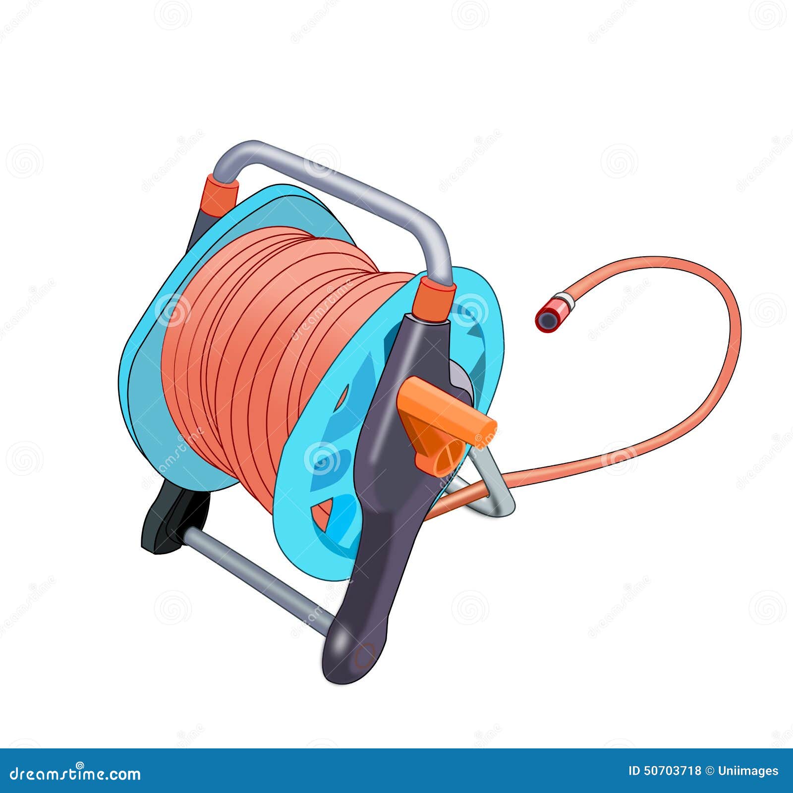 Garden Hose stock illustration. Illustration of gardener 50703718