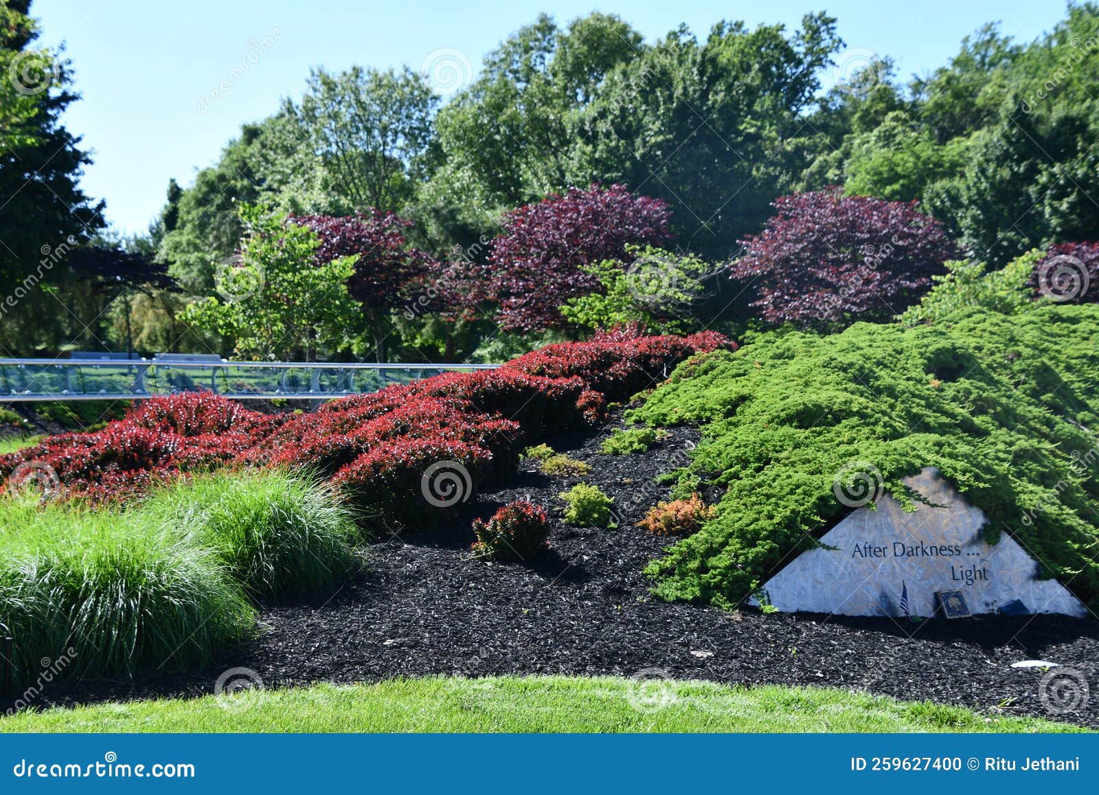 Garden of Reflection in Yardley, Pennsylvania Editorial Image Image
