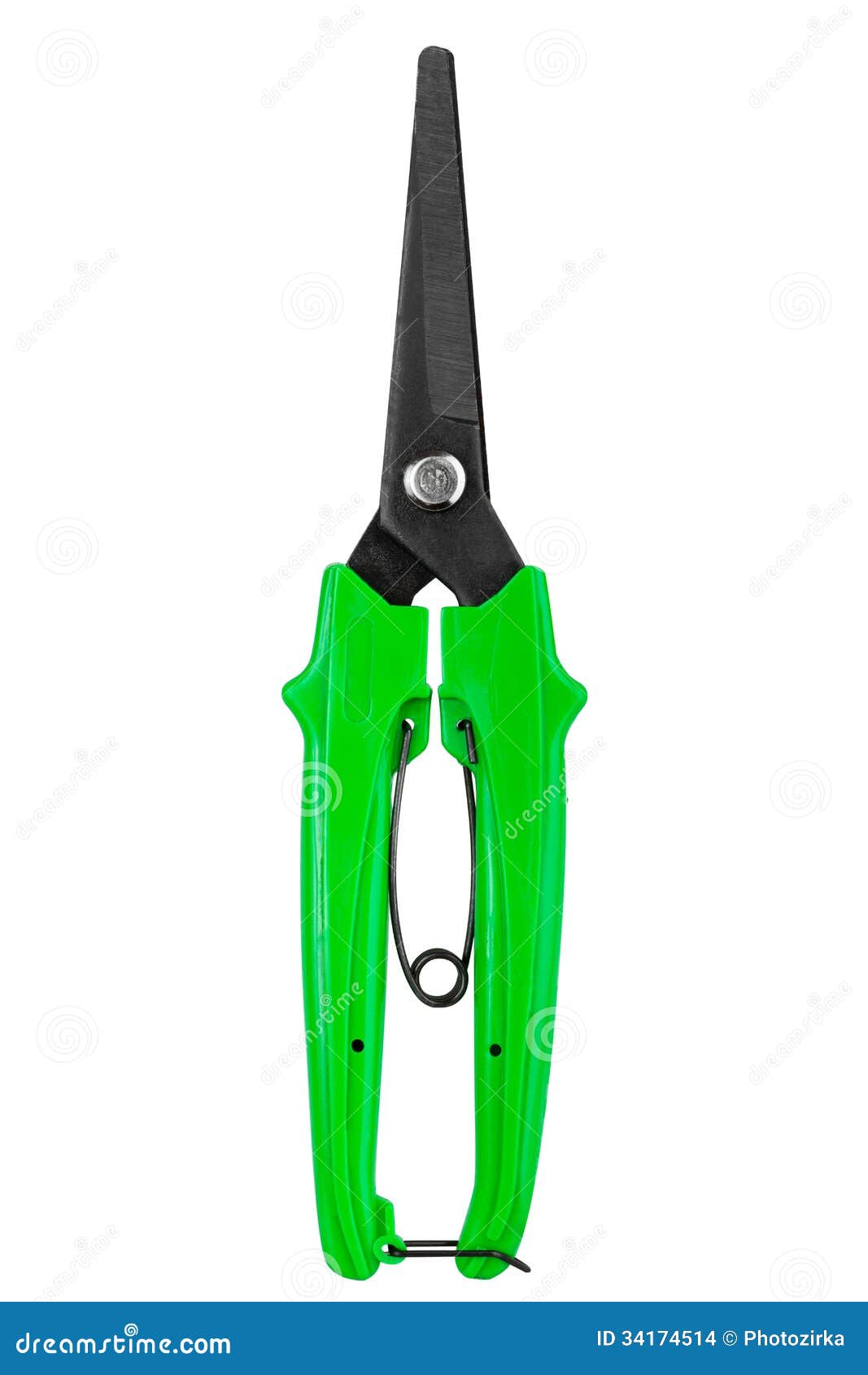 Garden scissors stock photo. Image of cutout, manual 34174514