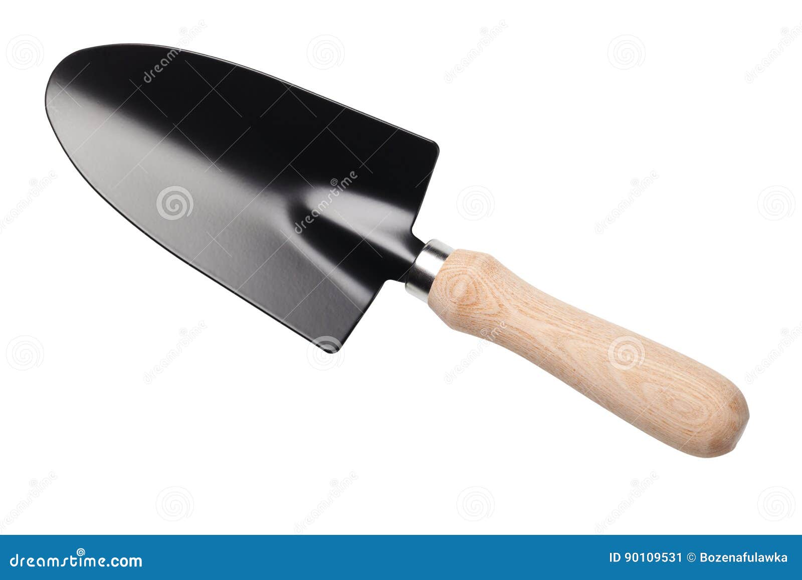 Garden Shovel Isolated on White Background Stock Image Image of work