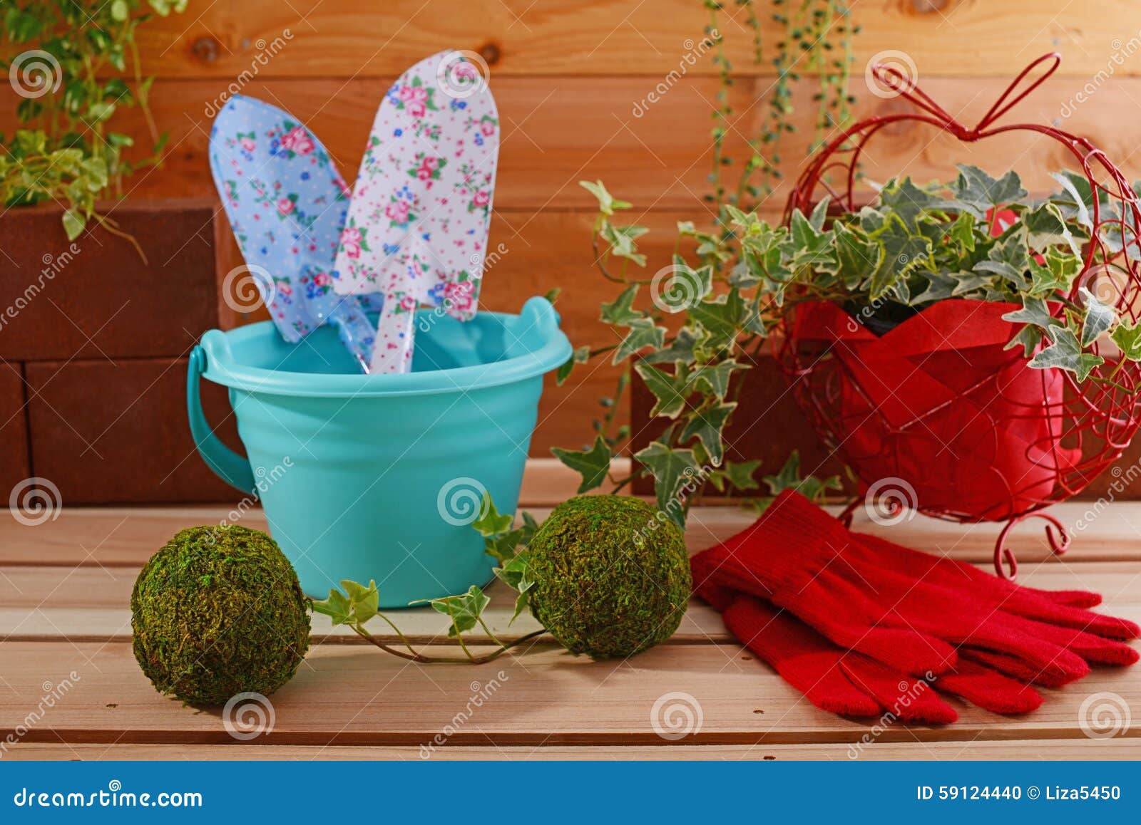 Garden supplies stock photo. Image of beautiful, isolate 59124440