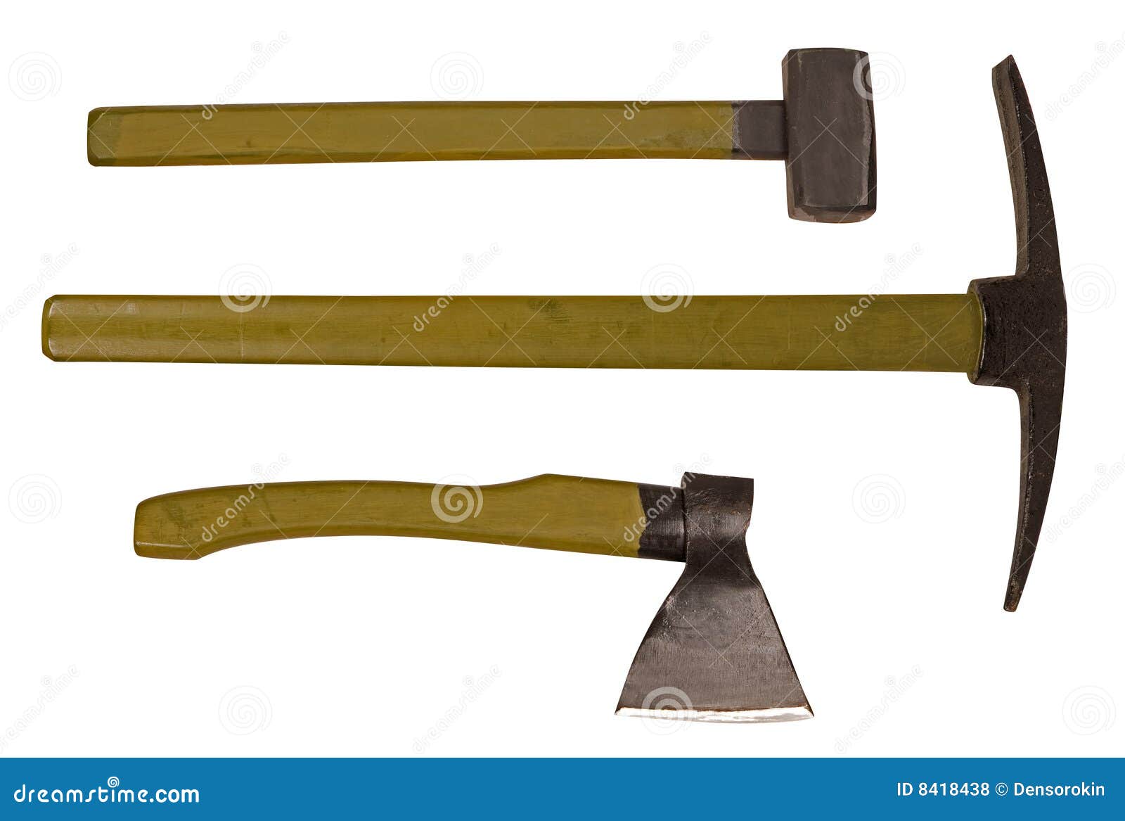 Garden tools stock photo. Image of hammer, heavy, working - 8418438