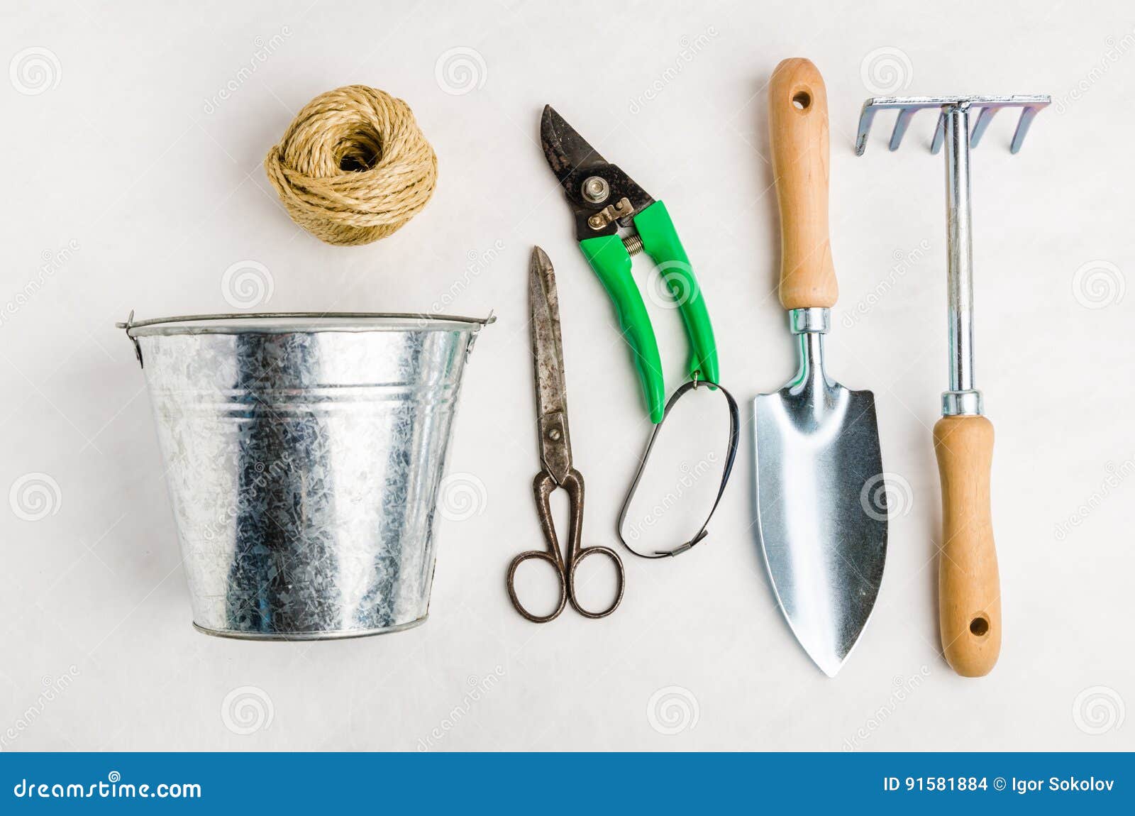 Garden tools for planting stock photo. Image of garden 91581884