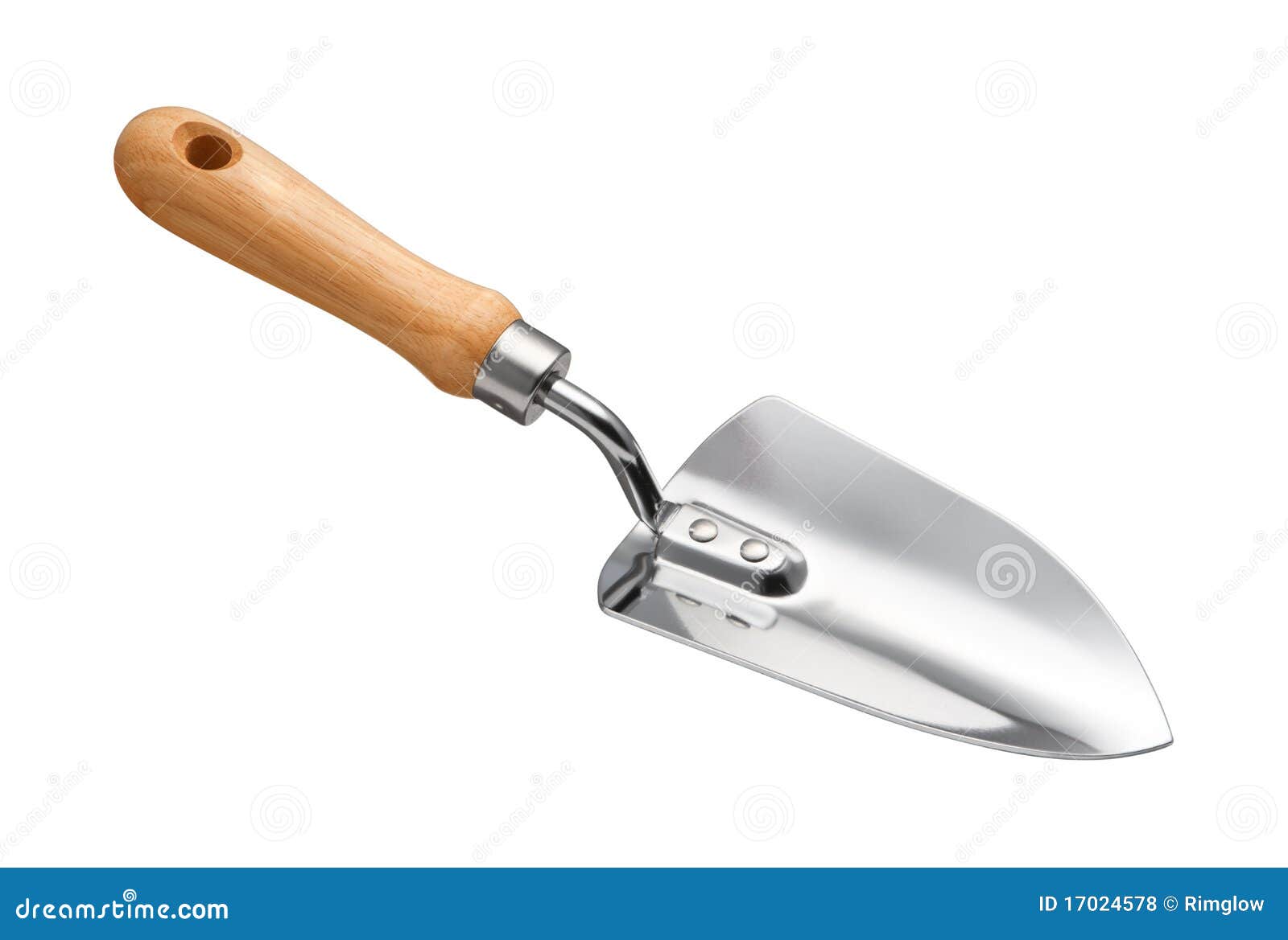 Garden Trowel with Clipping Path Stock Photo Image of horticulture, metal 17024578