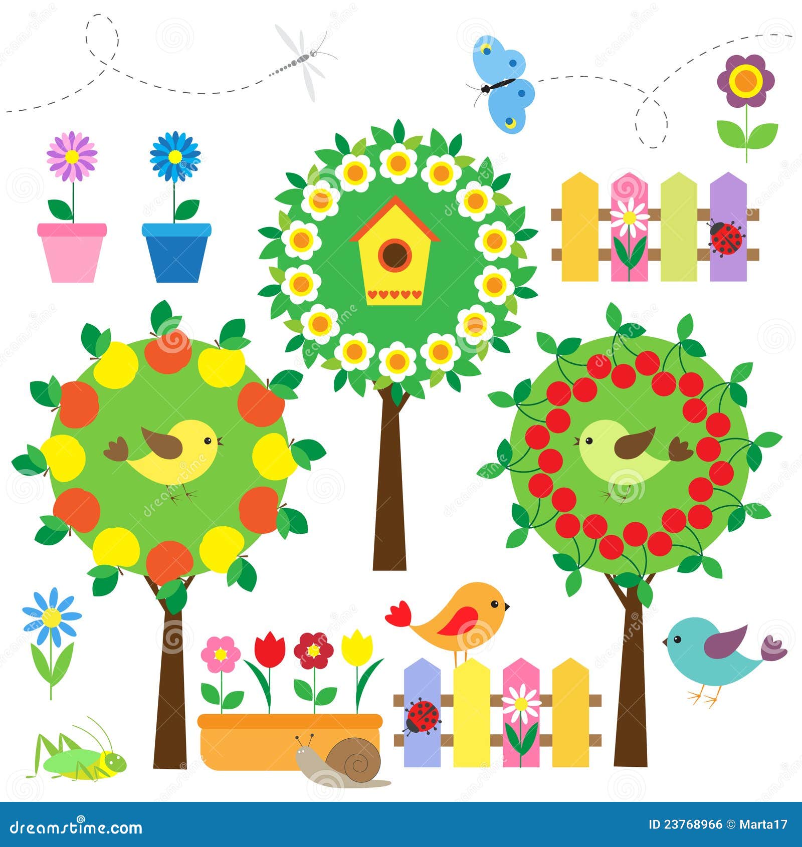 garden vector clipart - photo #13