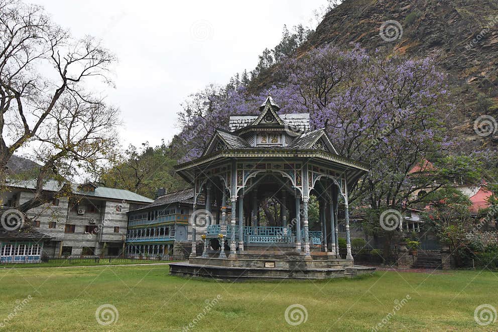 Garden View of Rampur Palace at Rampur Bushahr in Shimla, Himachal