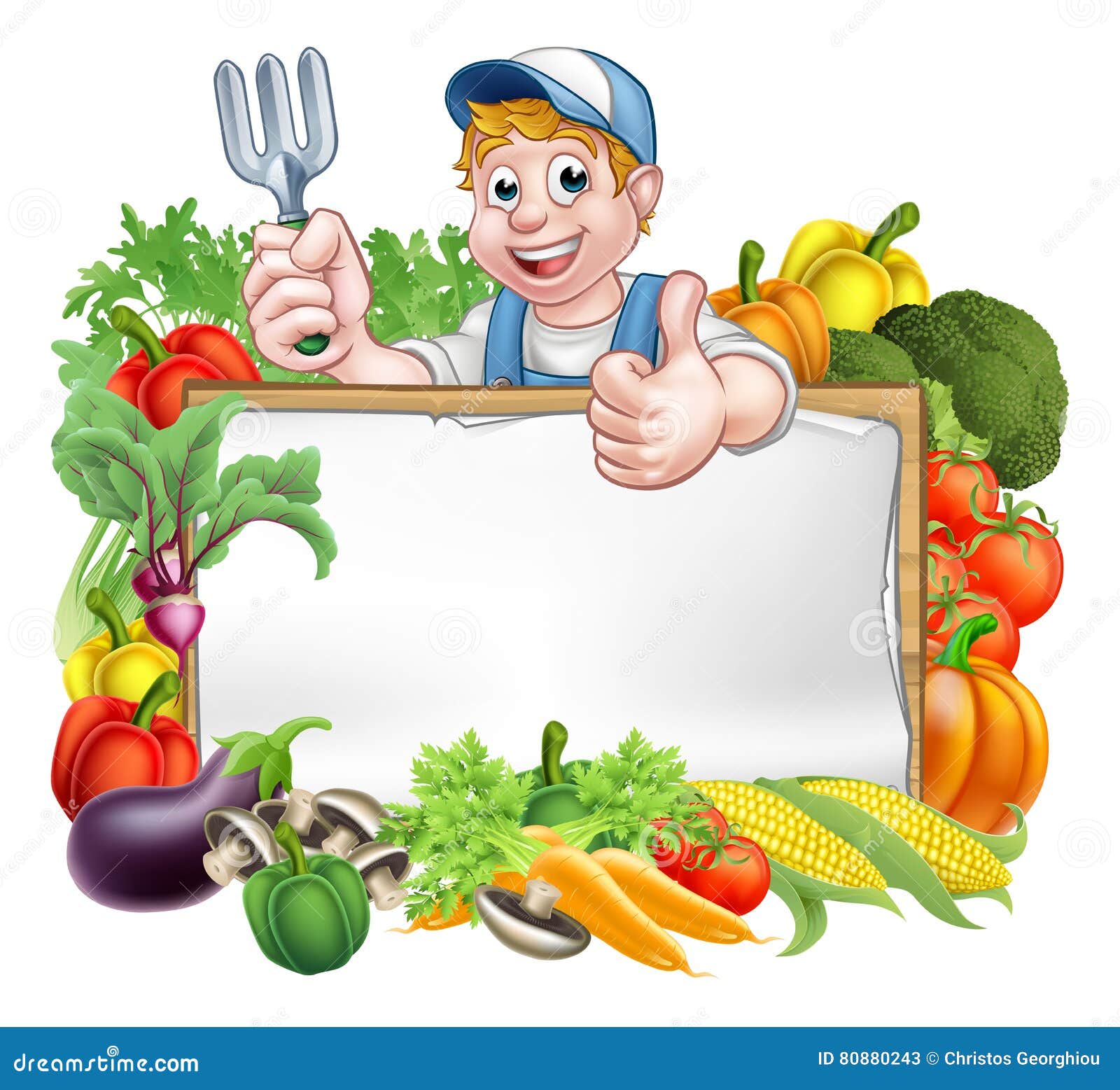 Vegetables. vector illustration © ddraw (#4483315)