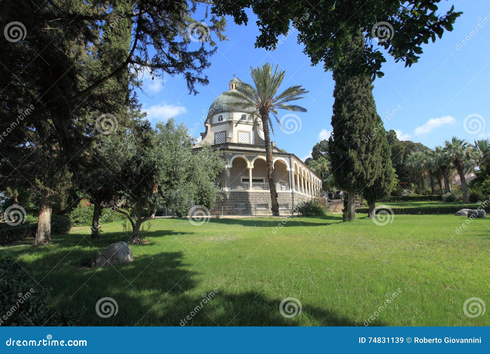 gardens and church of the beatitudes, israel