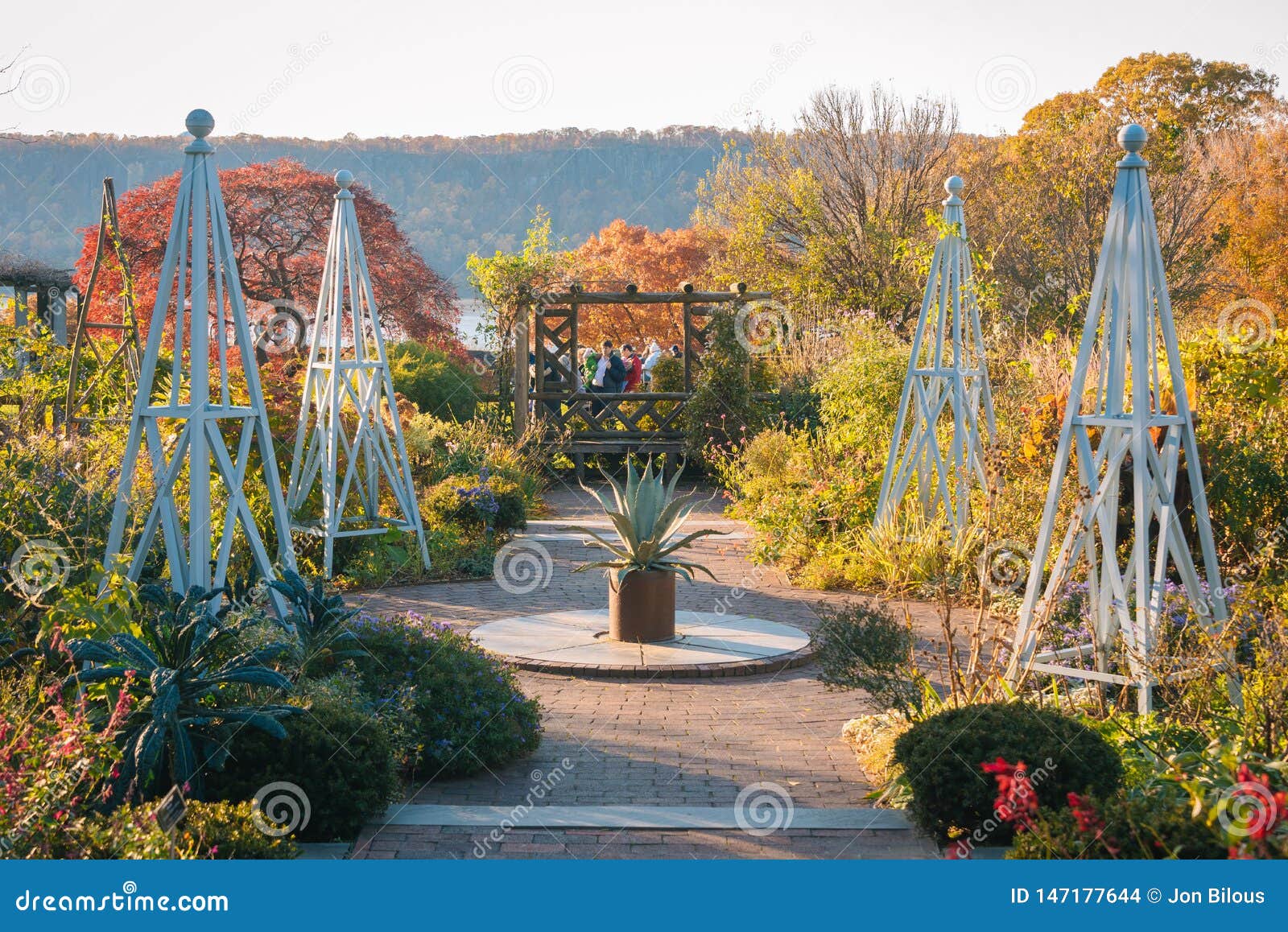 Gardens At Wave Hill Public Gardens In The Bronx New York City