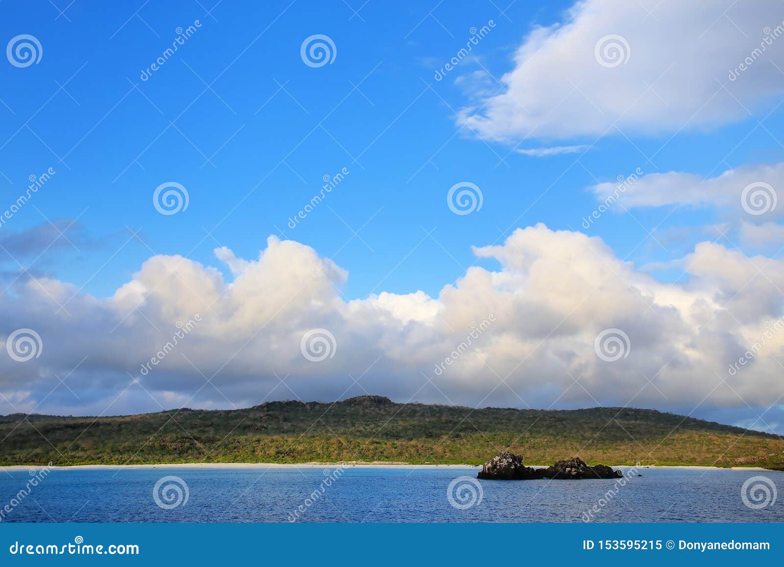 gardner bay on espanola island, galapagos national park, ecuador