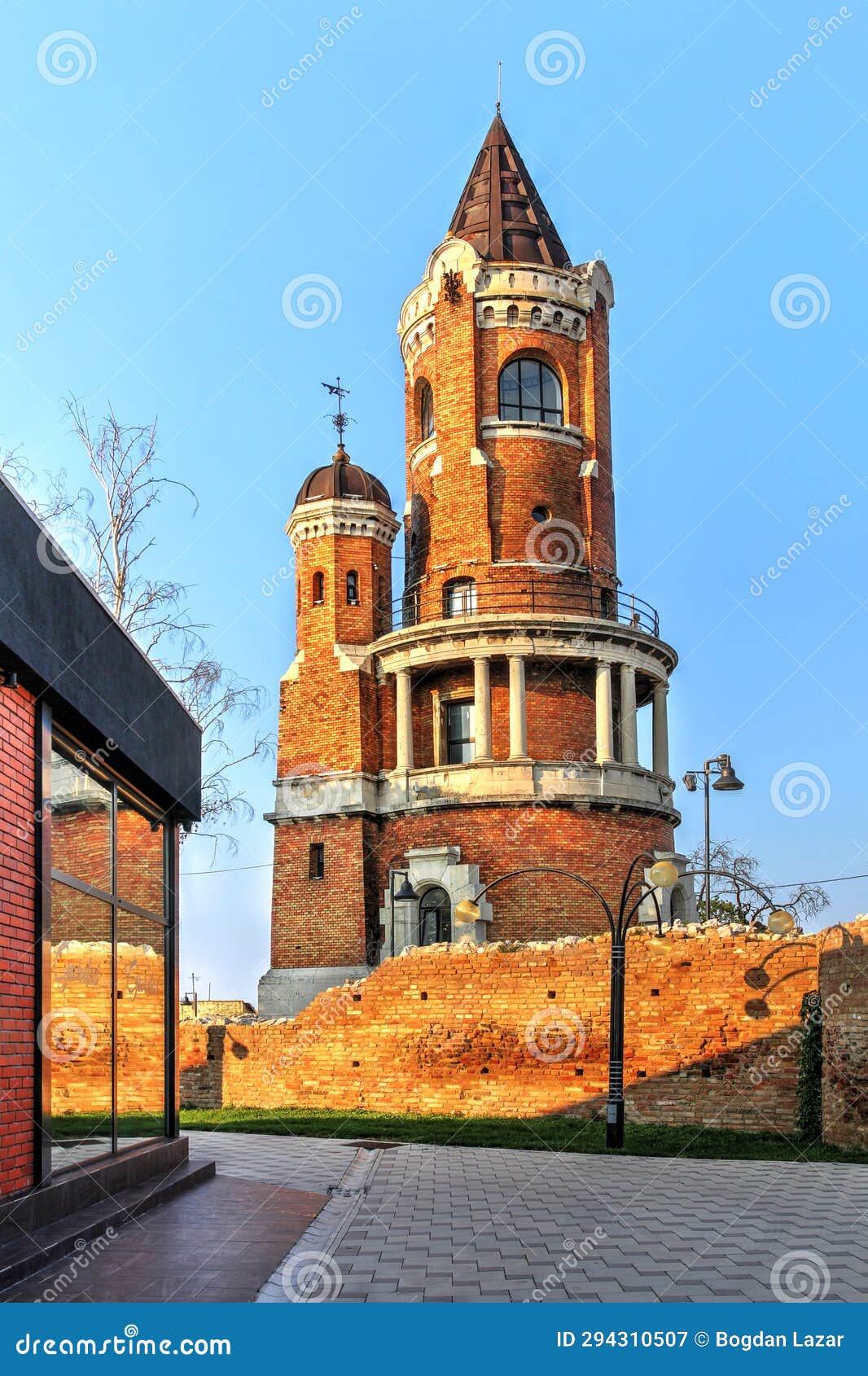 gardos tower, zemun, belgrade, serbia
