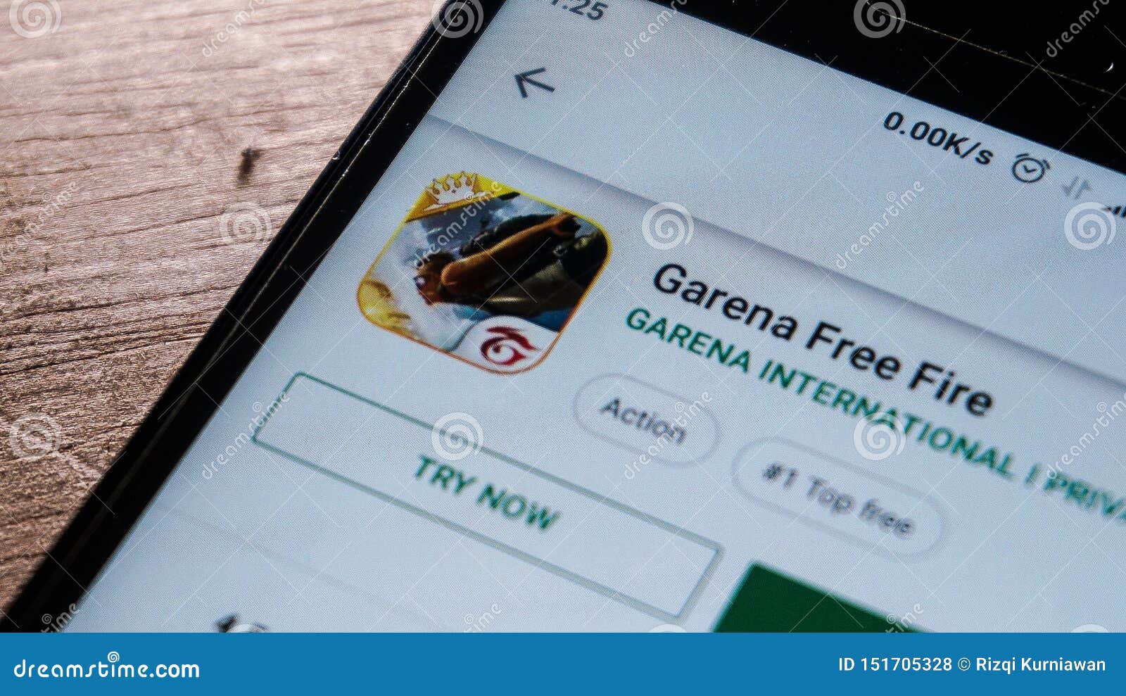 Garena Free Fire App In Play Store Editorial Stock Photo Image Of Browser Battle 151705328