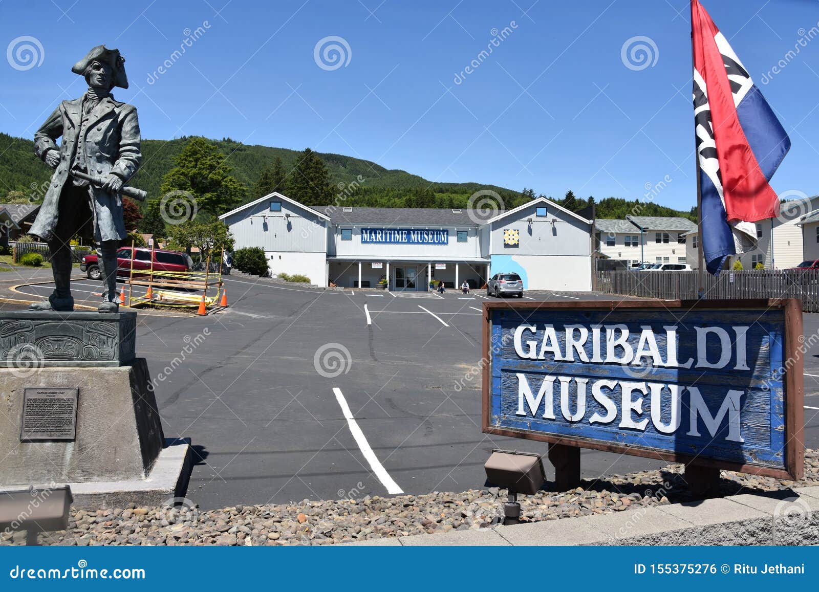 Garibaldi Museum in Oregon editorial photo. Image of country 155375276
