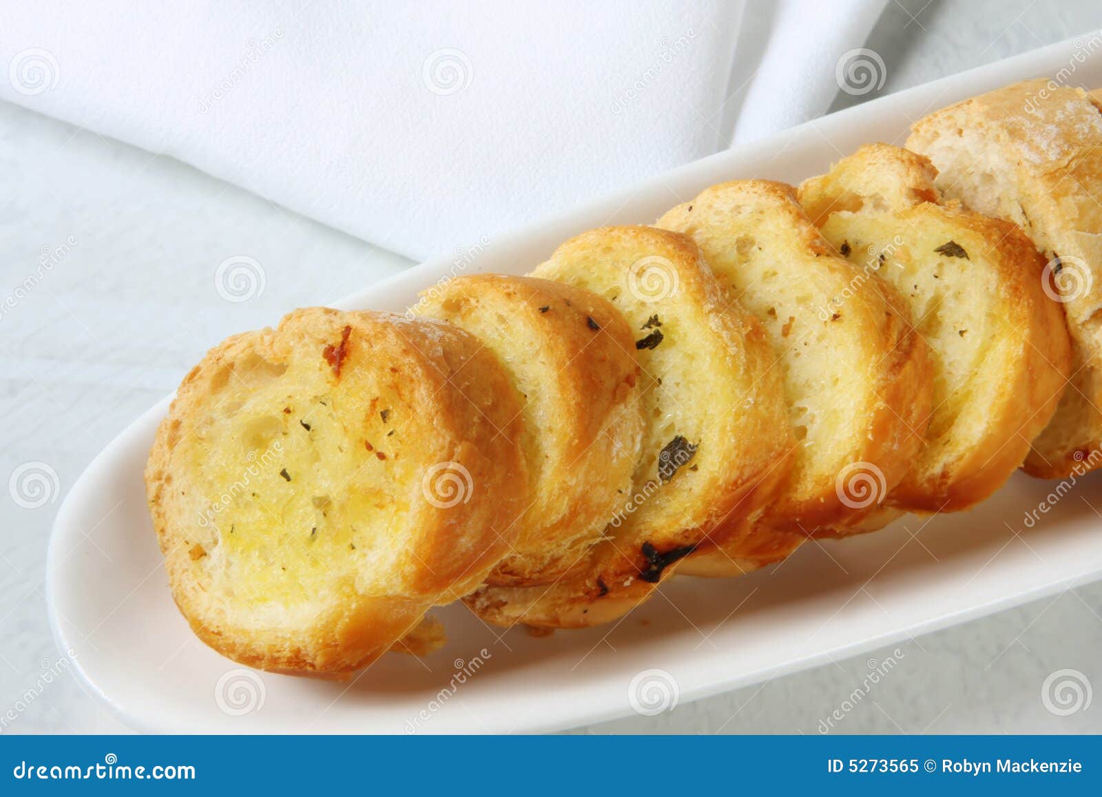 Garlic Bread Compound Butter Herb Baguette Thyme Rosemary Coriander