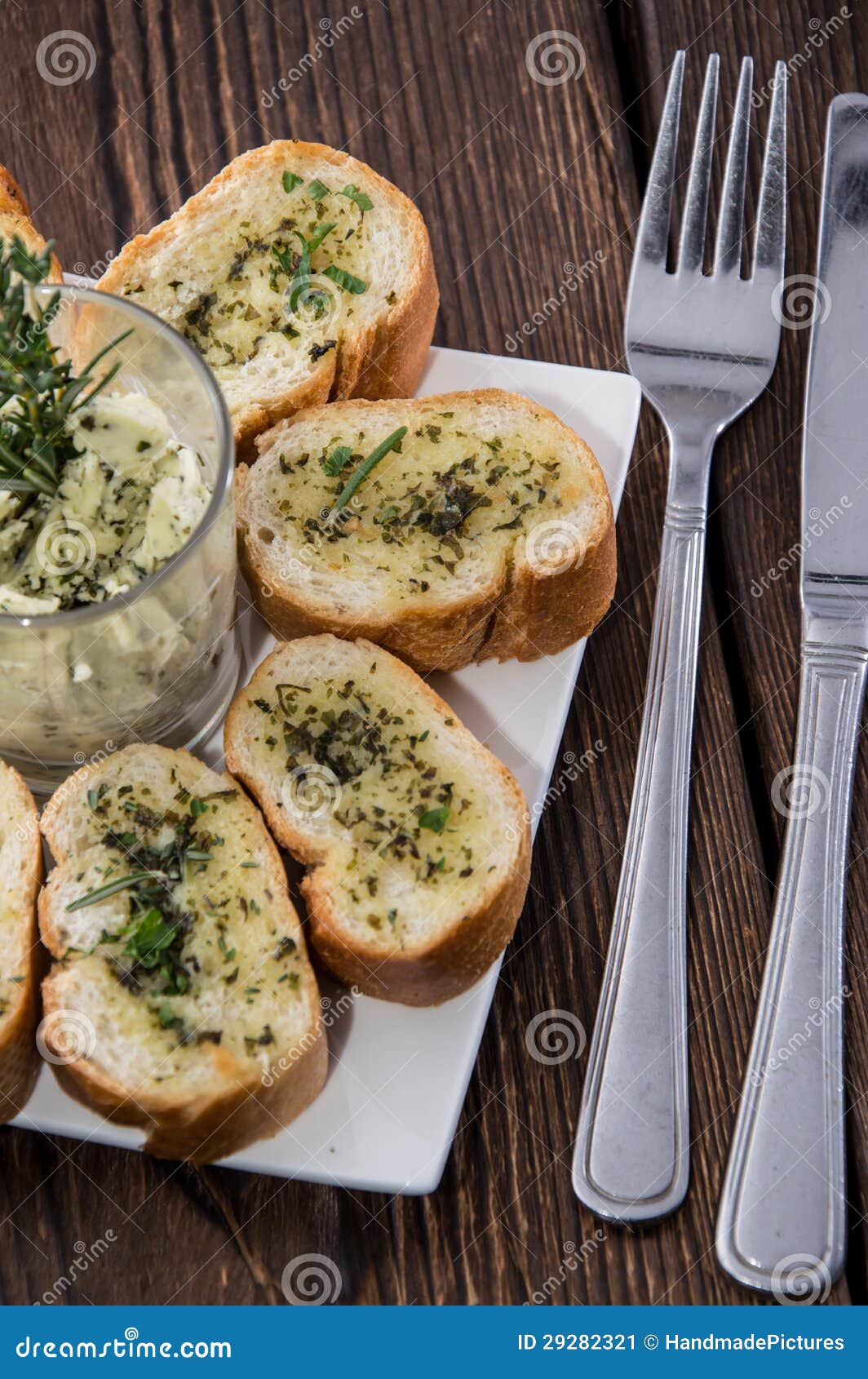 Garlic Bread Appetizer stock image. Image of toasted 29282321