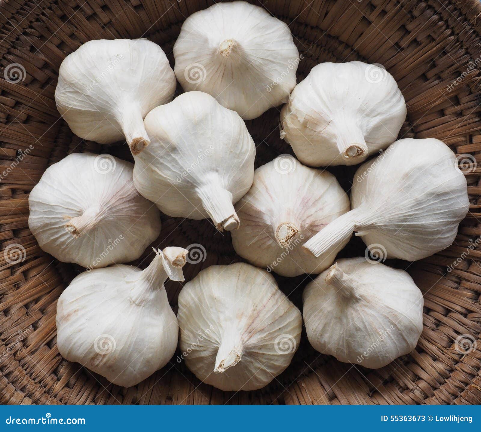 Garlic bulbs stock image. Image of spicy, herbs, herb 55363673