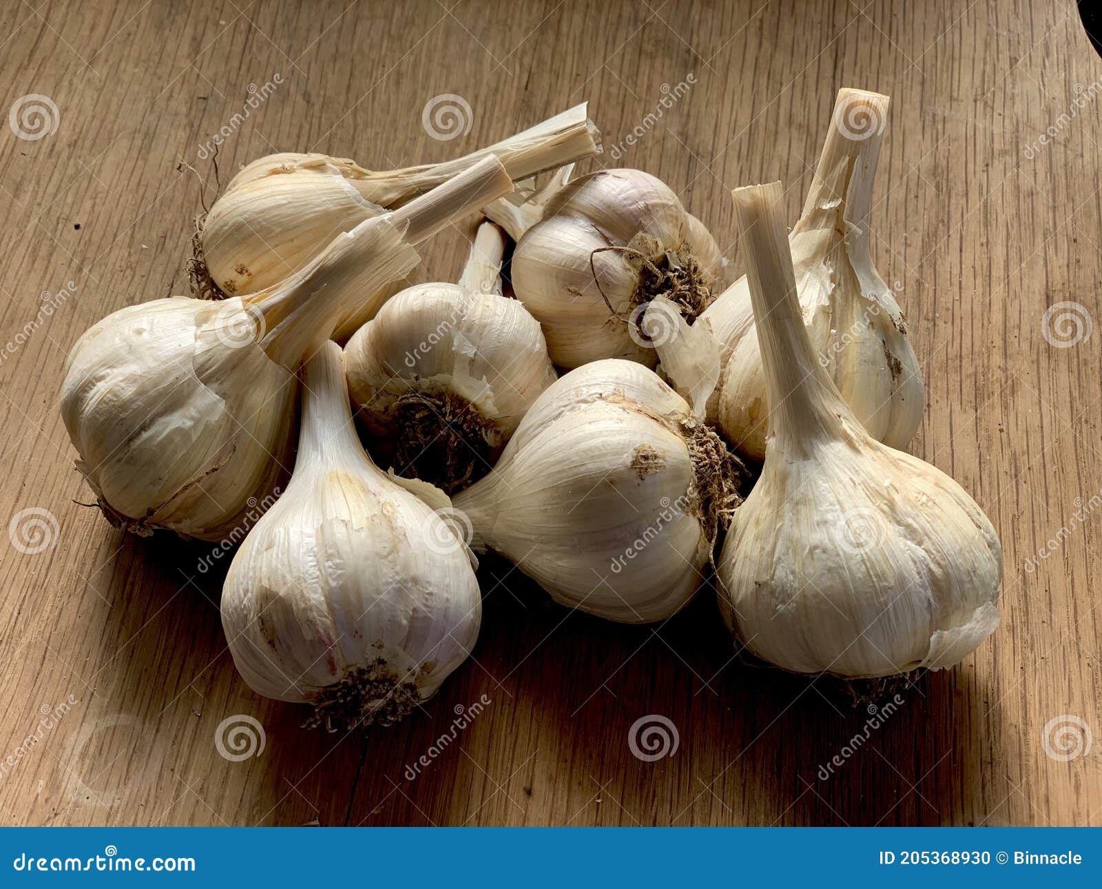Garlic bulbs stock photo. Image of farm, ready, forming 205368930