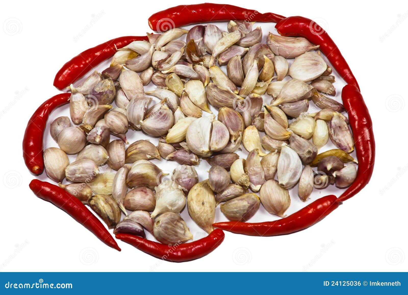 Garlic and chili stock photo. Image of vitamin, food 24125036