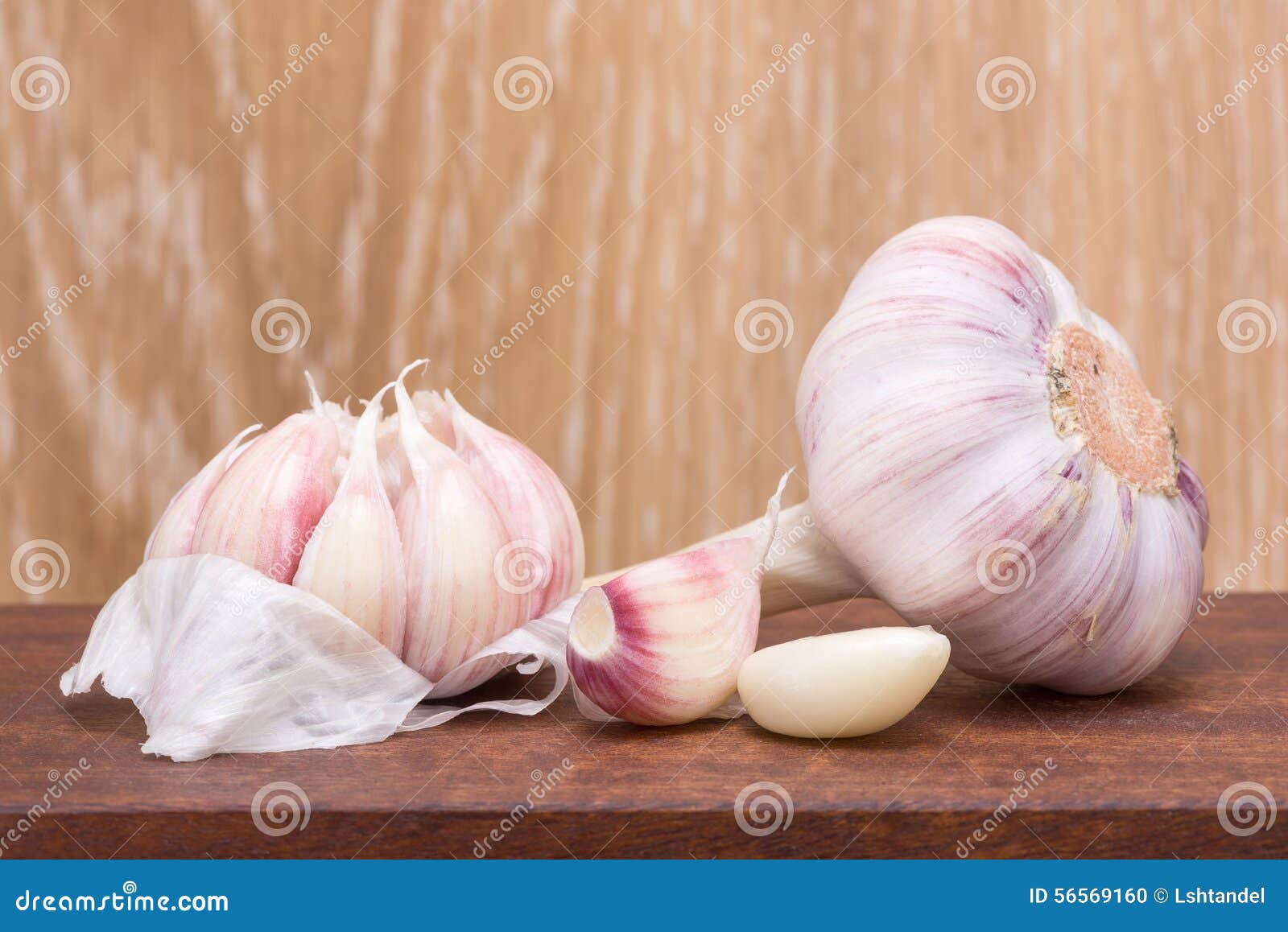 Garlic clove and head stock photo. Image of healthy 56569160