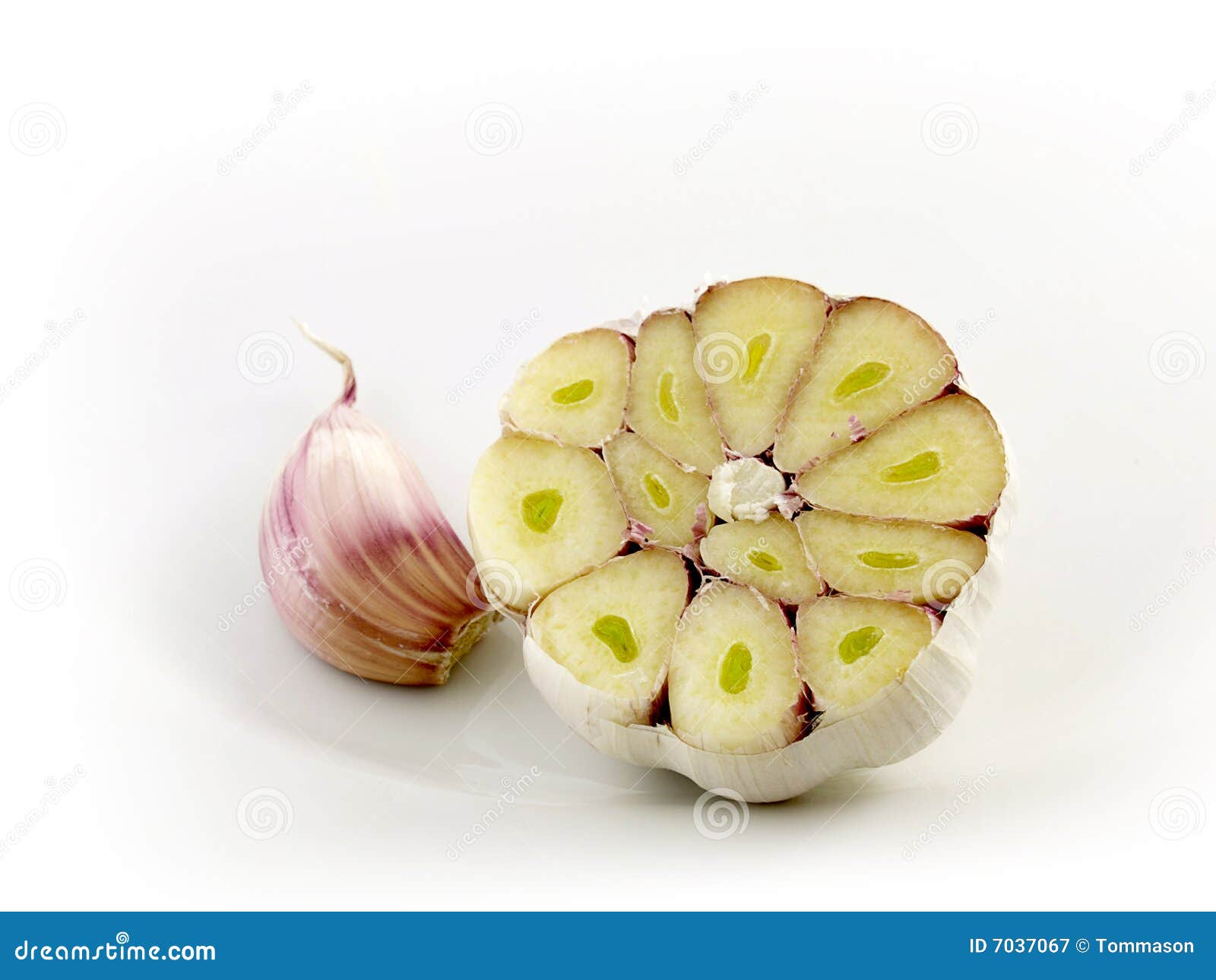 Garlic Cloves stock image. Image of medicinal, cook, split 7037067