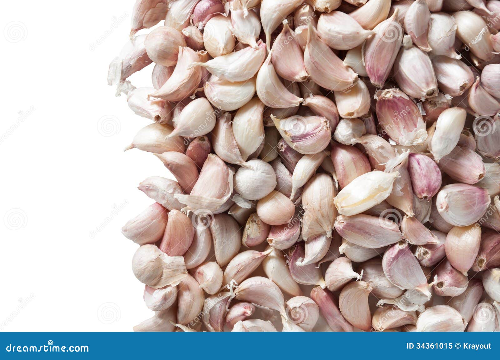 Garlic cloves stock image. Image of kitchen, ingredient 34361015