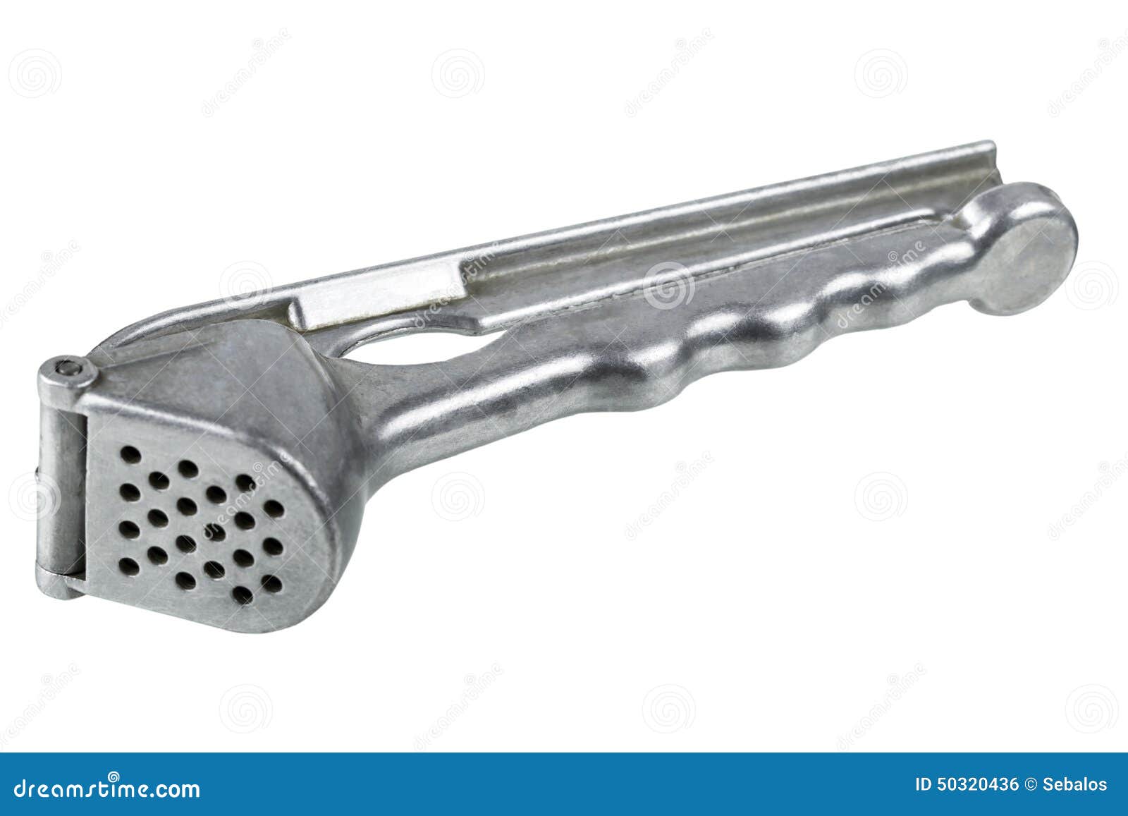Garlic press stock photo. Image of household, white, clipping 50320436