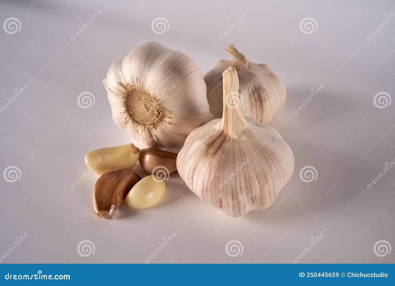 Garlic set stock image. Image of natural, garlic, seasoning 250445659